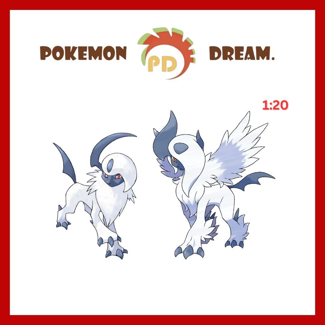 Pokémon Scale World PD Studio Absol & Mega Absol (1:20) 寵物小精靈 阿勃梭魯 & 超級 ...