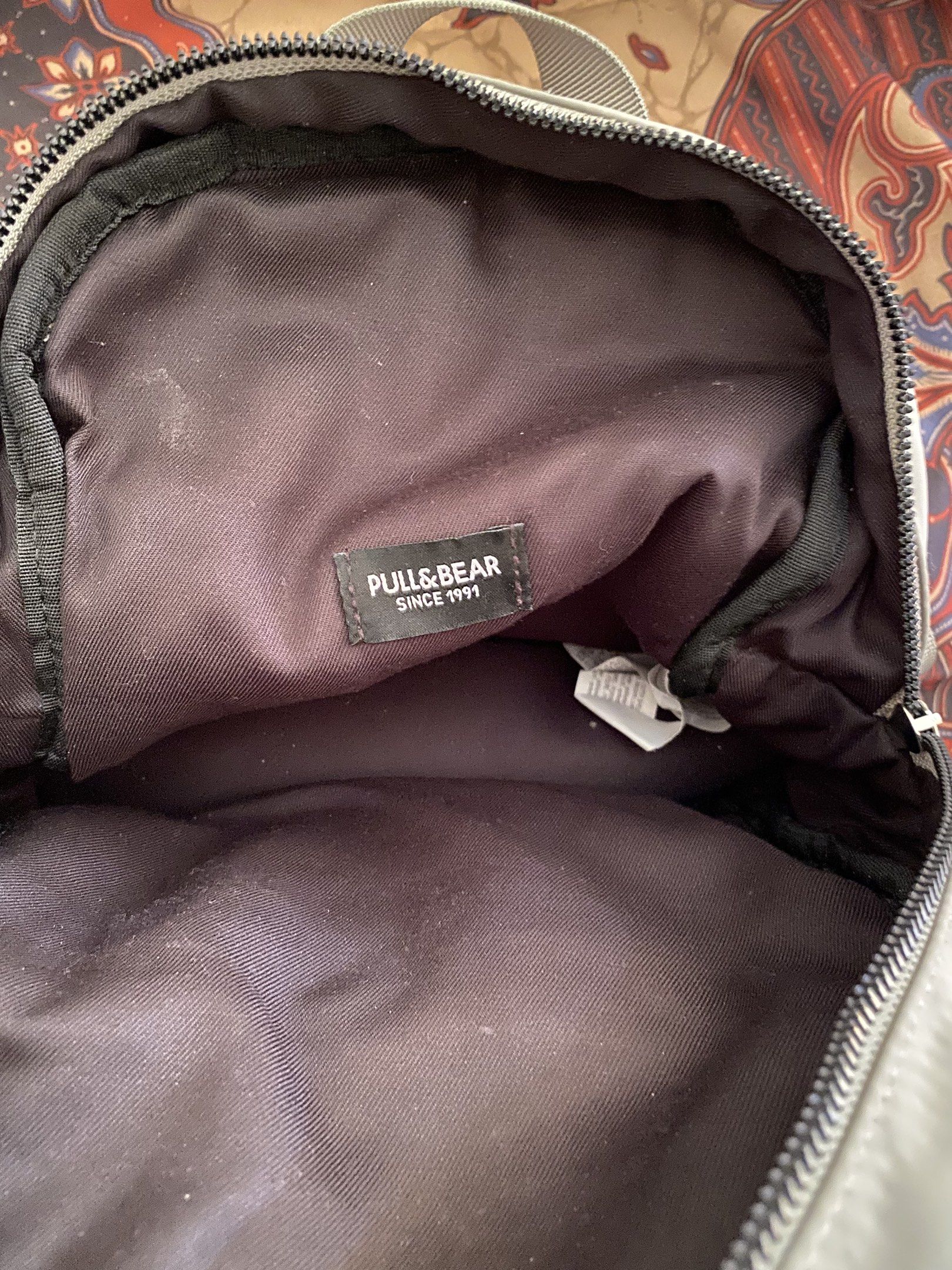 Pull&Bear Mini Backpack (Category: Backpacks) located in Petaling Jaya. Submitted by flscloset6 (Listing ID 1419611129, Image 3). Description: - Pull&Bear mini backpack - Light sage color - Front zip pocket - Adjustable shoulder straps - Spacious interior - Pull&Bear logo on front - Stylish and practical design -Kindly PM if interested only. -Price non-nego. -Delivery cost borne by buyer.