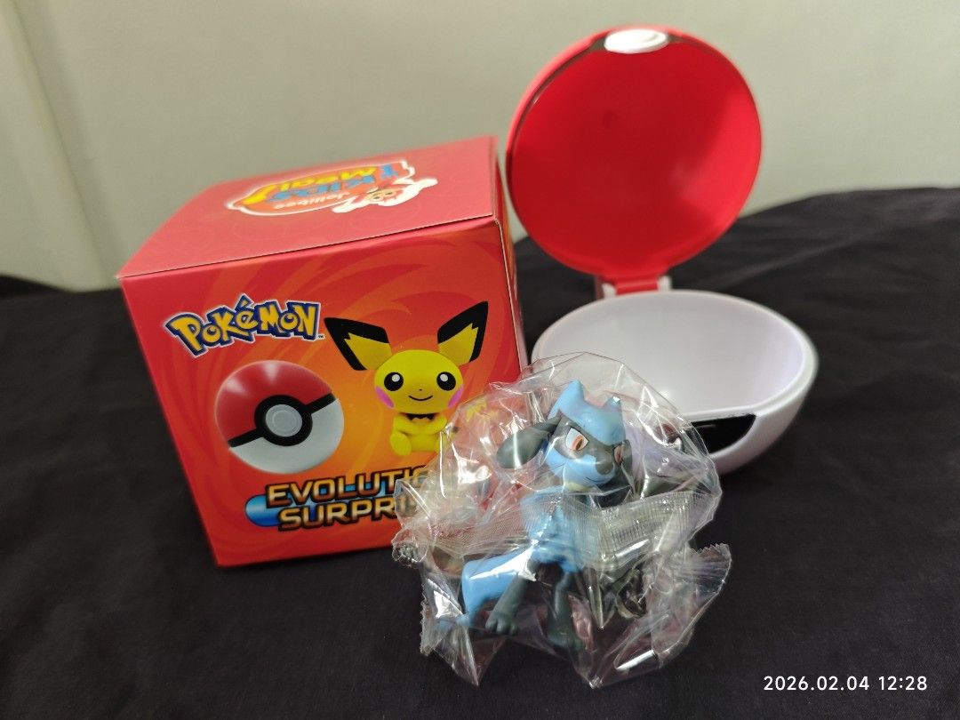 RIOLU Jollibee Pokemon Evolution Surprise Blind Box (SEALED), Hobbies ...