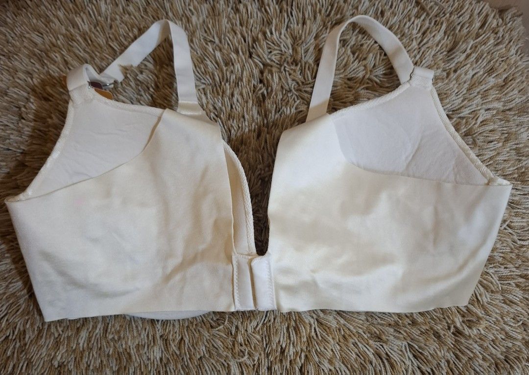 Secret Treasures Wire Padded Bra 38C (Category: Undergarments & Loungewear) located in Rizal. Submitted by kline13 (Listing ID 1419696922, Image 2). Description: - Secret Treasures bra in cream color - Features delicate lace design - Size: 38C - Made in Bangladesh - Adjustable straps - Hook-and-eye closure - Material: Nylon and spandex blend - Care: Hand wash with like color Brand new w/ tag and flaw.
