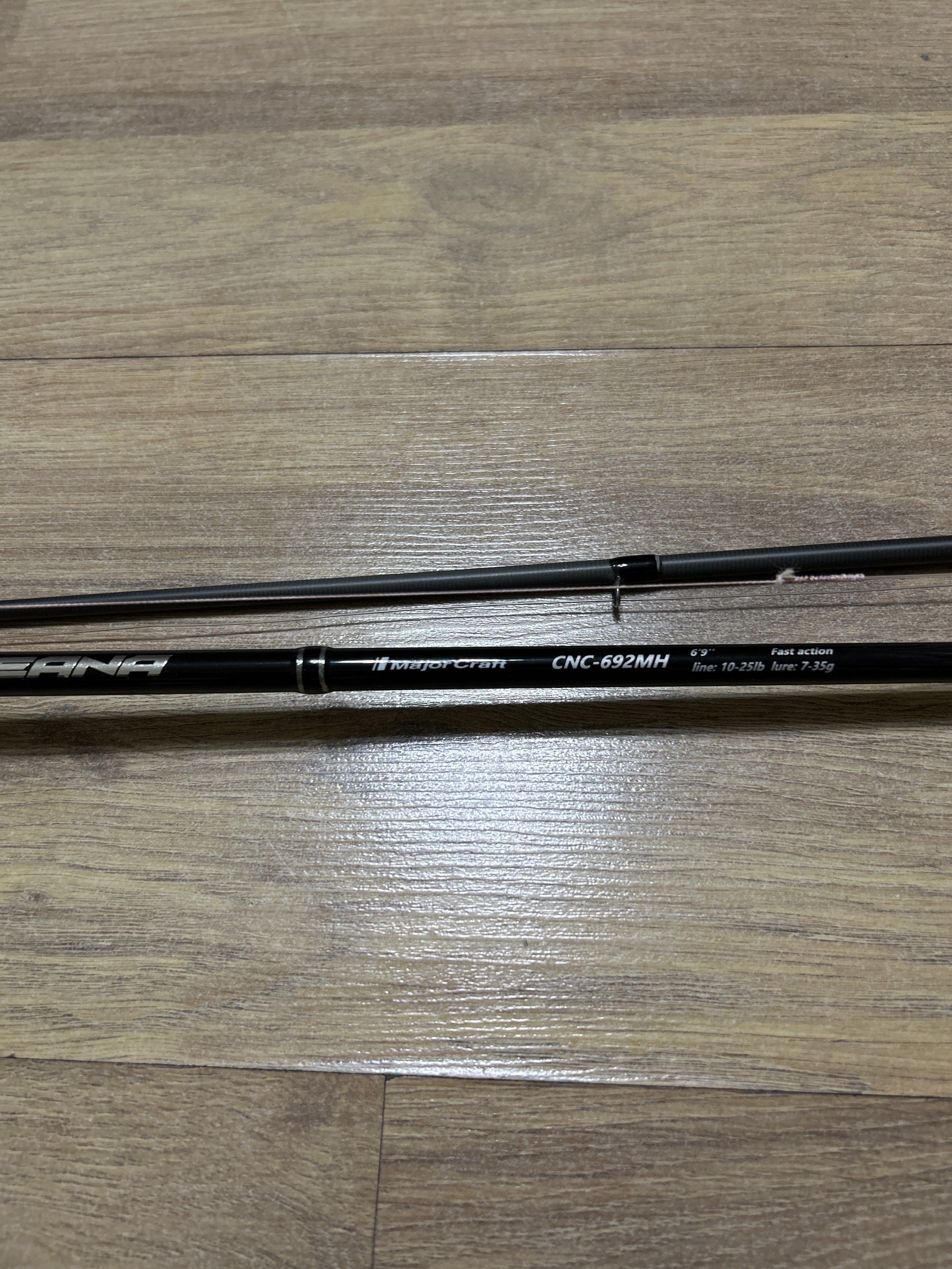 Bait casting setup dc (Category: Fishing) located in Singapore. Submitted by jview (Listing ID 1419709166, Image 3). Description: 6’9 long casting major craft rod 10/10 condi Deukio dc pro(digital brake system) 8/10 exterior 9.5/10 interior (service recently).
