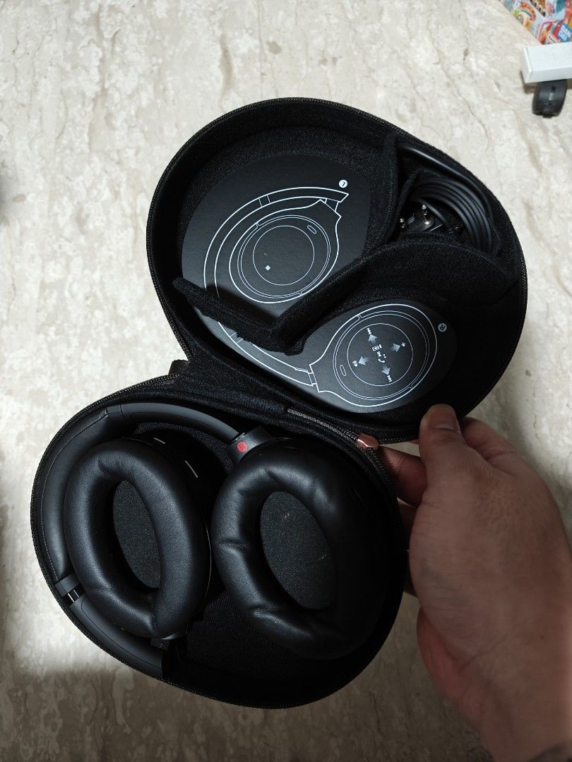 Sony Headphones with Case
