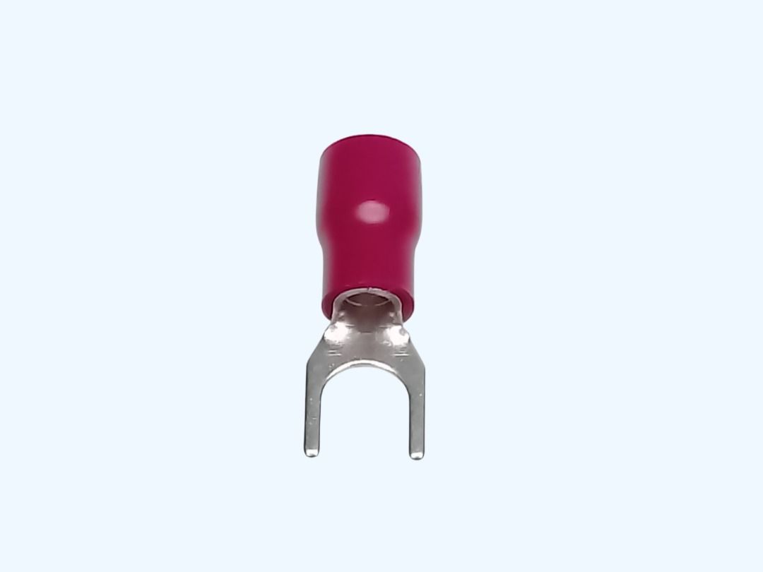 SPADE INSULATED WIRE CONNECTOR, ELECTRICAL FORK CRIMP TERMINAL, 10-PCS per ORDER (Category: Electrical, Adaptors & Sockets) located in Quezon City. Submitted by besteinpc (Listing ID 1419714895, Image 2). Description: SPADE INSULATED WIRE CONNECTOR, ELECTRICAL FORK CRIMP TERMINAL, 10-PCS per ORDER FEATURES: VARIATION: 👉a. SV1-3 - 22-16 AWG (0.5-1.5mm²) 👉b. SV1.25-4 - 22-16 AWG (0.5-1.5 mm²) 👉c. SV2-3 - 16-14 AWG (1.5-2.5 mm²) 👉d. SV2-4 - 16-1