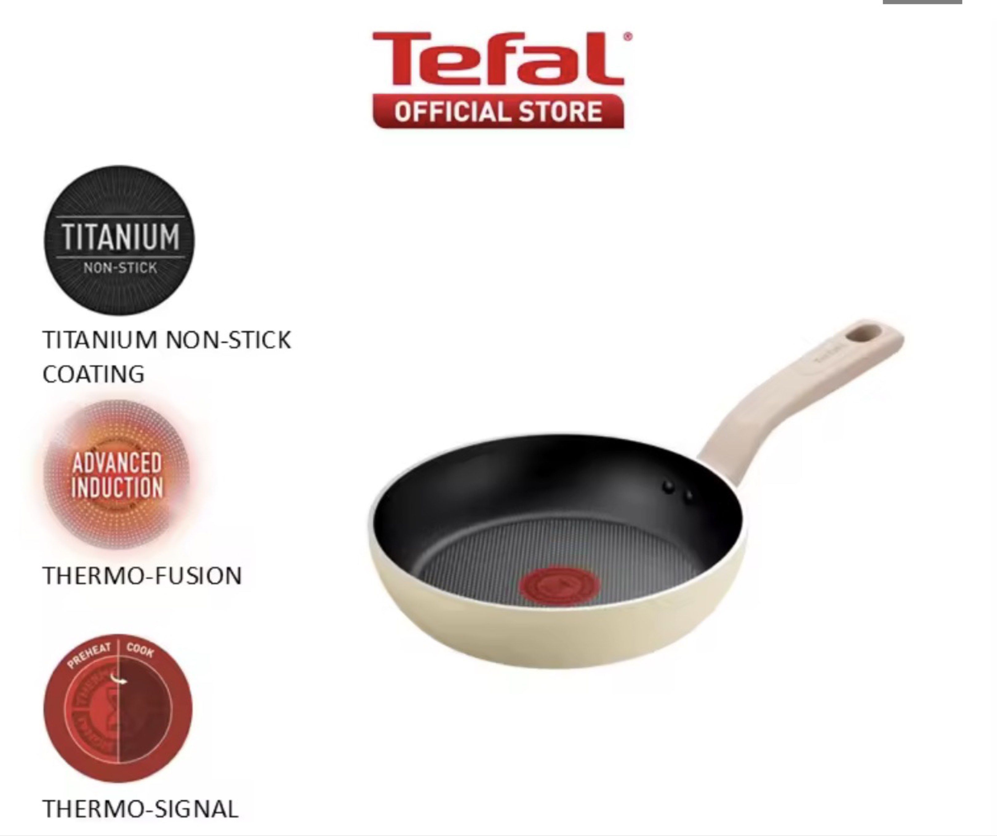 Tefal Daisy Titanium Non-Stick Frying Pan