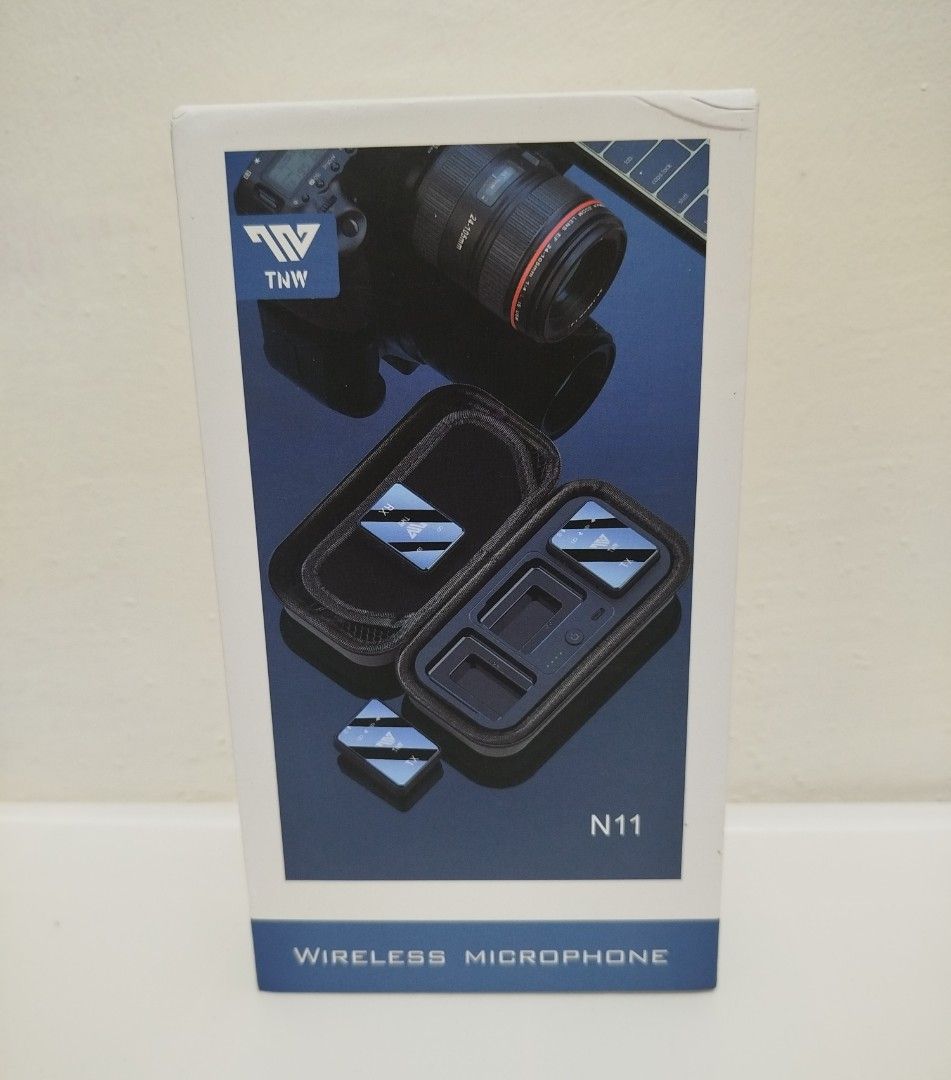 TNW N11 Wireless Microphone Set (Category: Microphones) located in Lingayen. Submitted by mizmoshii (Listing ID 1419774032, Image 1). Description: - TNW N11 Wireless Microphone Set - Complete and ready to use - Designed for audio recording - Box included - Bought it last year February original price 1900.