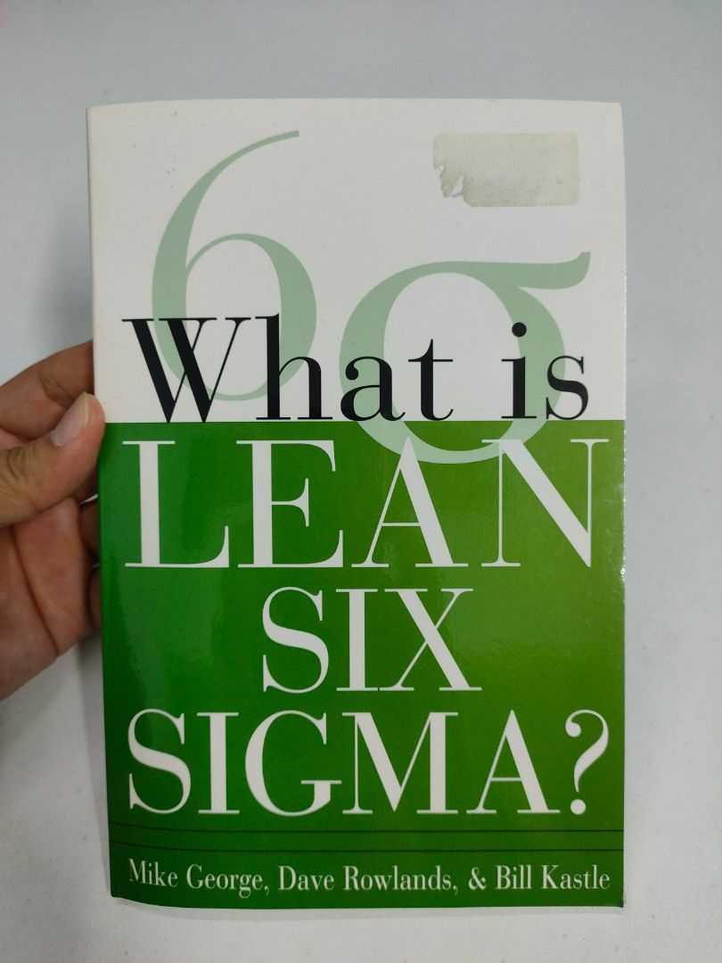 [Used] What is Lean Six Sigma by Michael George (Nonfiction > Business ...