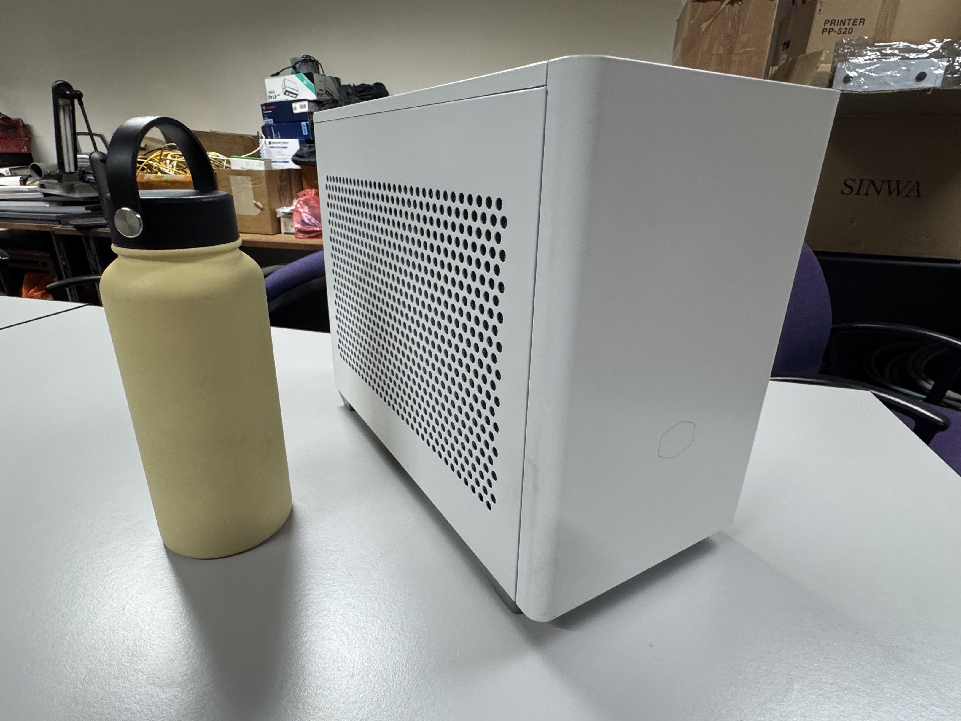 White Custom built ITX gaming pc65561095248899110