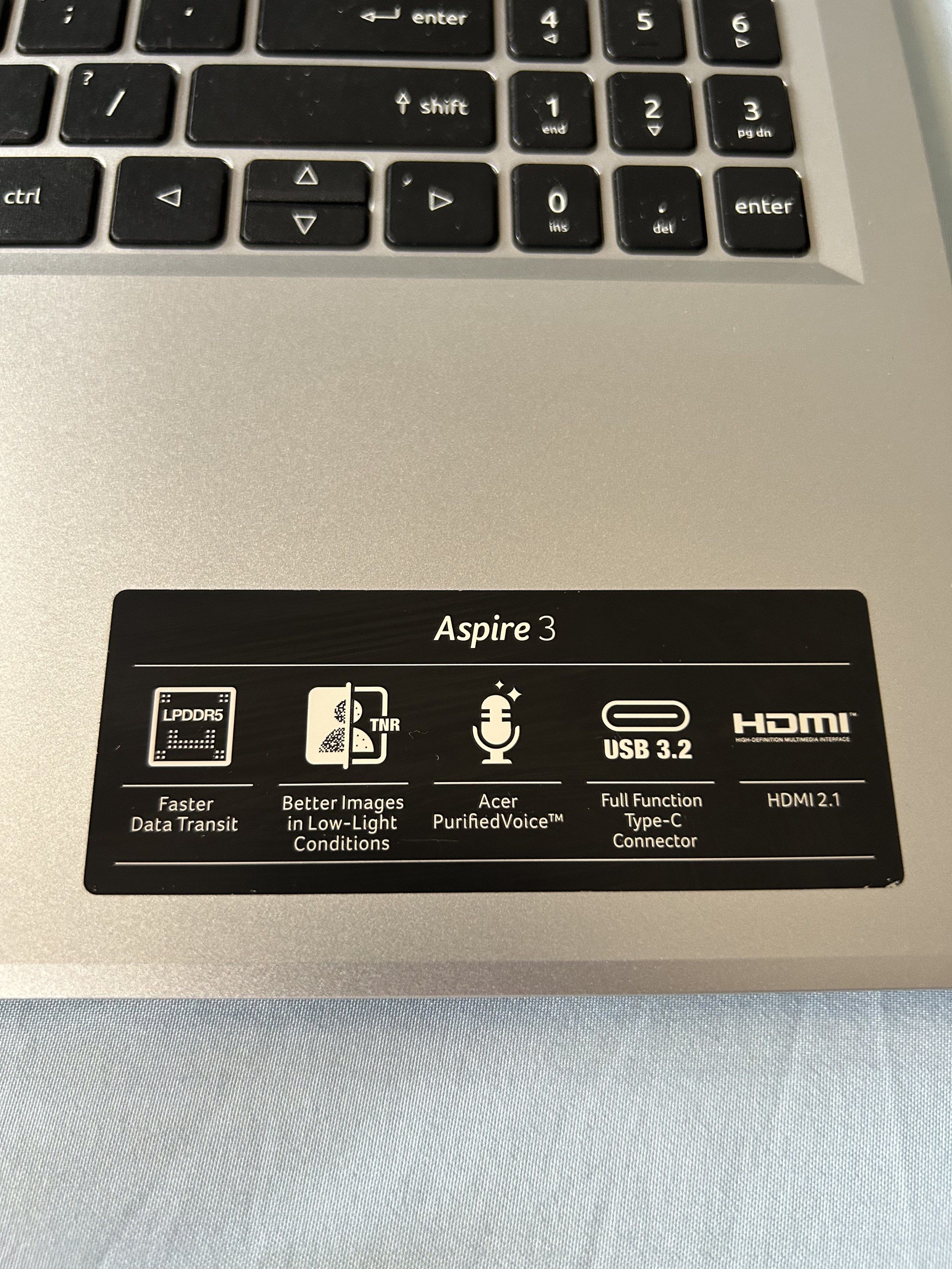 Acer Aspire 3 laptop (Category: Laptops & Notebooks) located in Marikina City. Submitted by more4lessph (Listing ID 1419923857, Image 3). Description: Specs: > AMD Ryzen 5 7520U with Radeon Graphics > 16GB RAM > 512GB SSD > 15.6” Display (touch screen) > Windows 11 (64-bit) Condition: > 100% working, smooth and fast > No issues on the screen/display INCLUSION: Charger and unit itself Selling Price: ₱22,000 (no to swap) Perfect for students, work 
