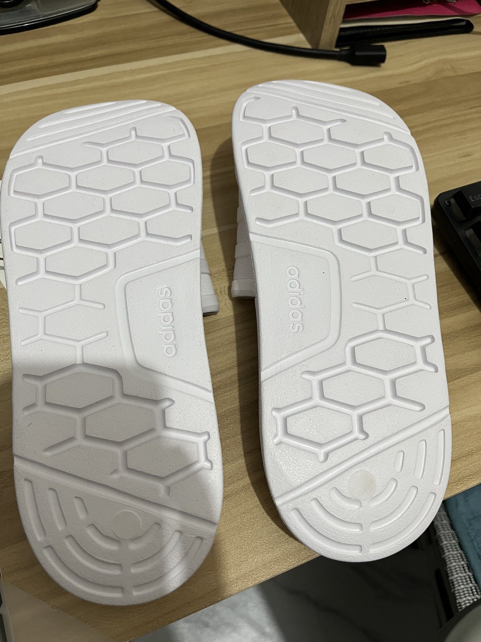 Adidas Racer TR Slide Sandals - White (Category: Flats & Sandals) located in Santa Rosa. Submitted by skinticket888 (Listing ID 1419871958, Image 3). Description: Adidas Racer TR Slide sandals Color: White Size: US 6, UK 6, EUR 39, JPN 245 Features cloudfoam footbed Adidas logo and three stripes Bought in Dubai (See pic w/ original price on tag) ₱1,000 Rfs: medical needs 🙏🏻 Meet up: petron laguna bel-air 2 santa rosa laguna Lalamove: buyer will