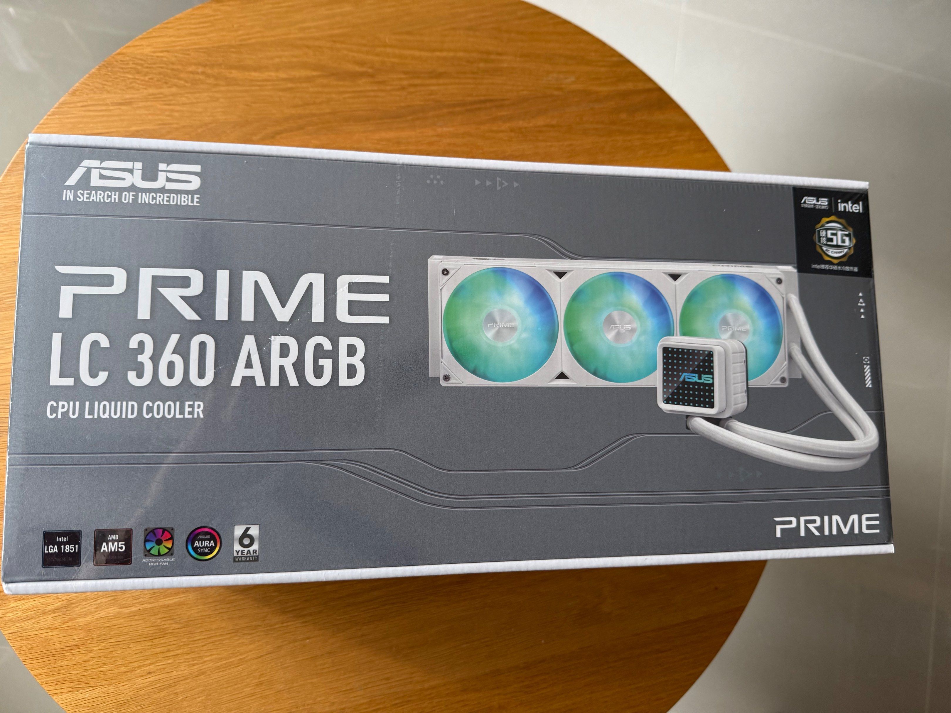 ASUS Prime LC 360 ARGB CPU Liquid Cooler439438044919255040