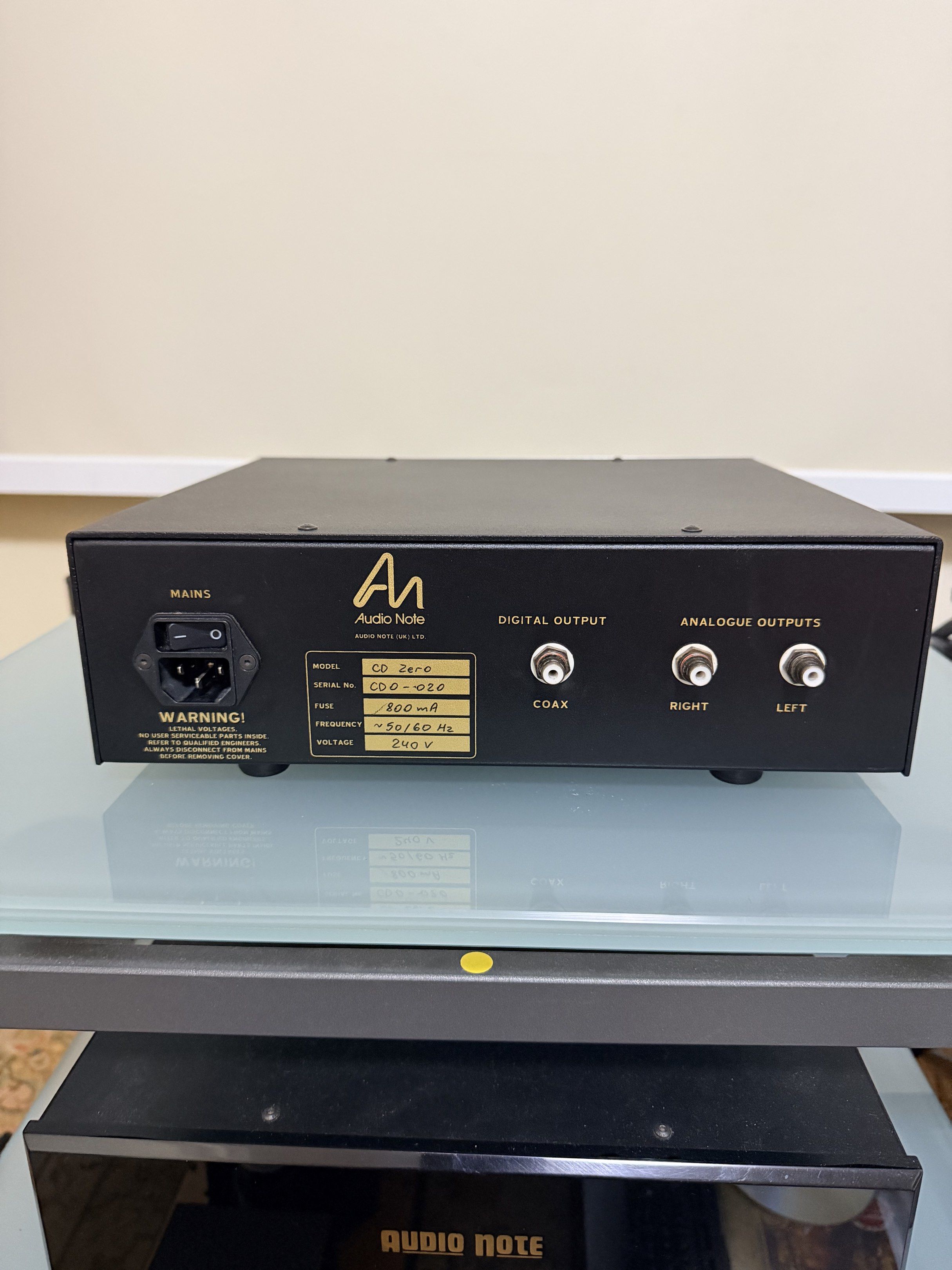 Audio Note Zero CD Player, Audio, Other Audio Equipment on Carousell