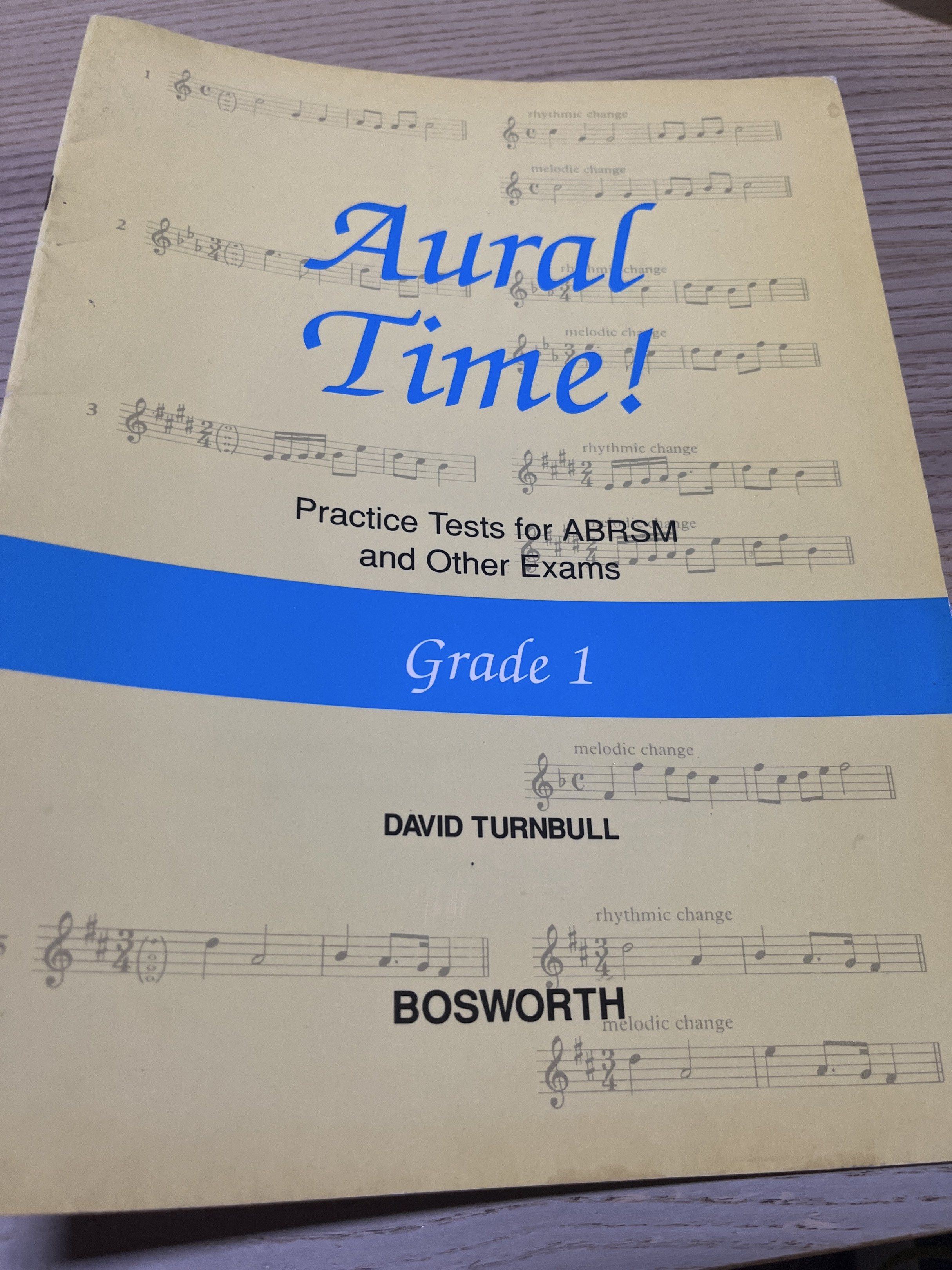 Aural Time! Grade 1 Practice Tests, Hobbies & Toys, Music & Media ...