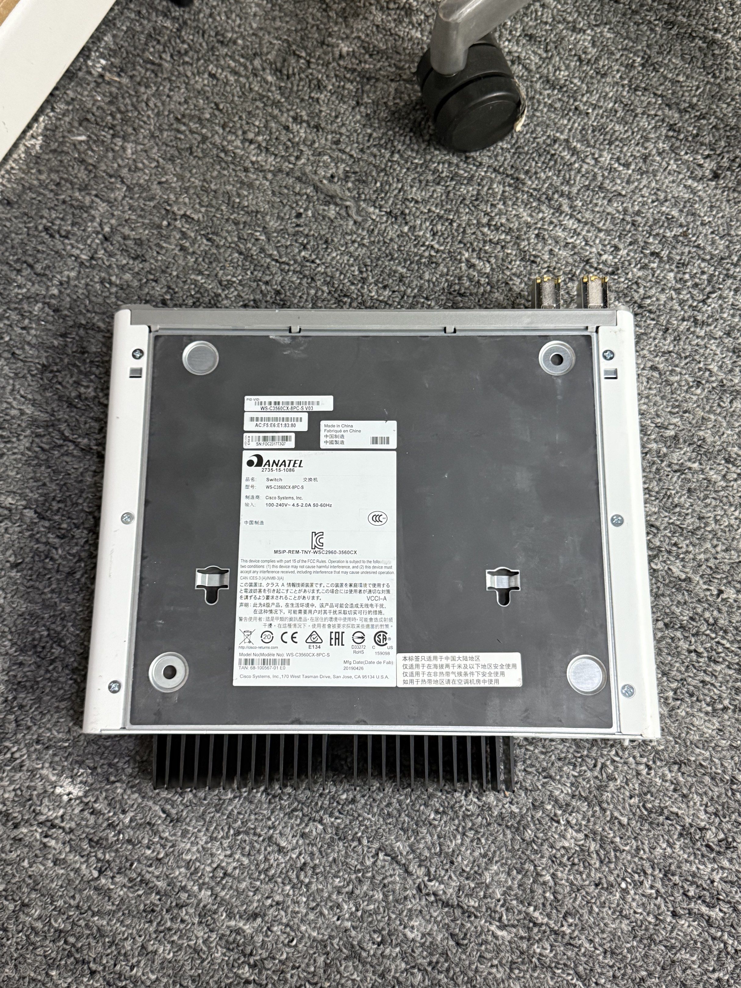 Cisco catalyst 3560-CX65561094846977112