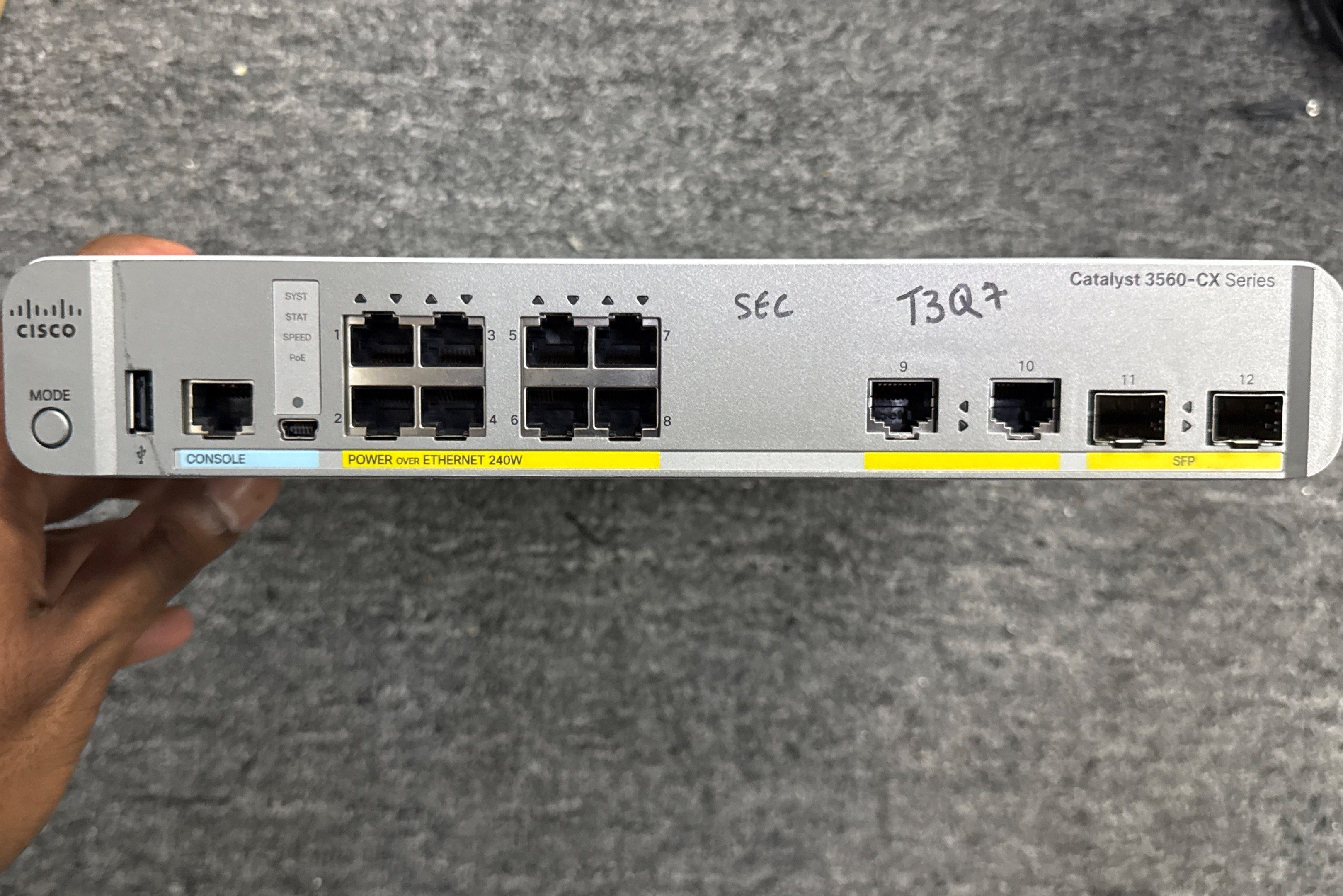 Cisco catalyst 3560-CX65561094846977110