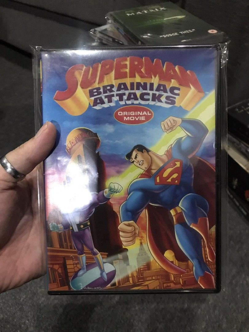 DC Comics Animated Movie DVD Collection (Category: CDs & DVDs) located in Davao. Submitted by suxrox (Listing ID 1419795859, Image 1). Description: -3 pieces for 500 - DC Animated Movie DVD Collection - Titles include: "Superman vs. The Elite", "Justice League vs. The Fatal Five", "All-Star Superman", "JLA Adventures: Trapped in Time", "The Lego Batman Movie", and Batman animated series DVDs. - All DVDs are in original packaging..