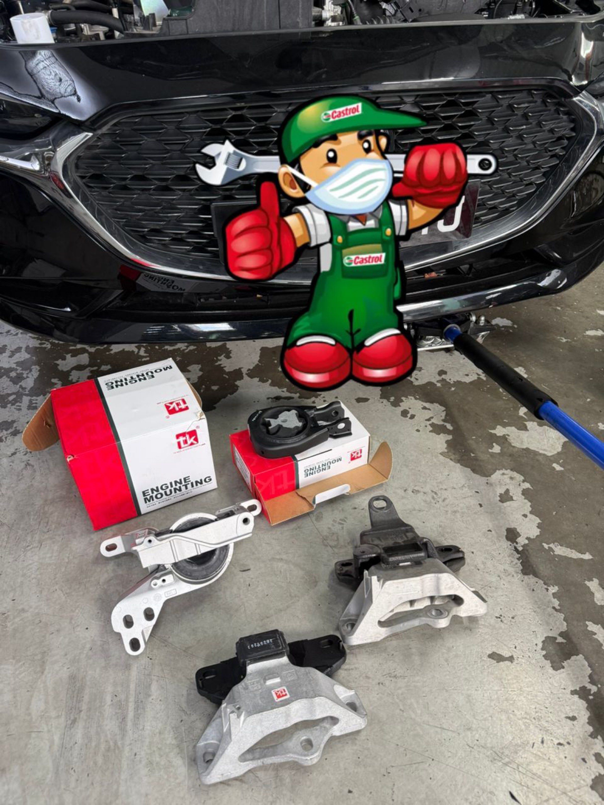Engine mounting sets install (Category: Engine) located in Singapore. Submitted by jinpei666 (Listing ID 1419832085, Image 1). Description: .