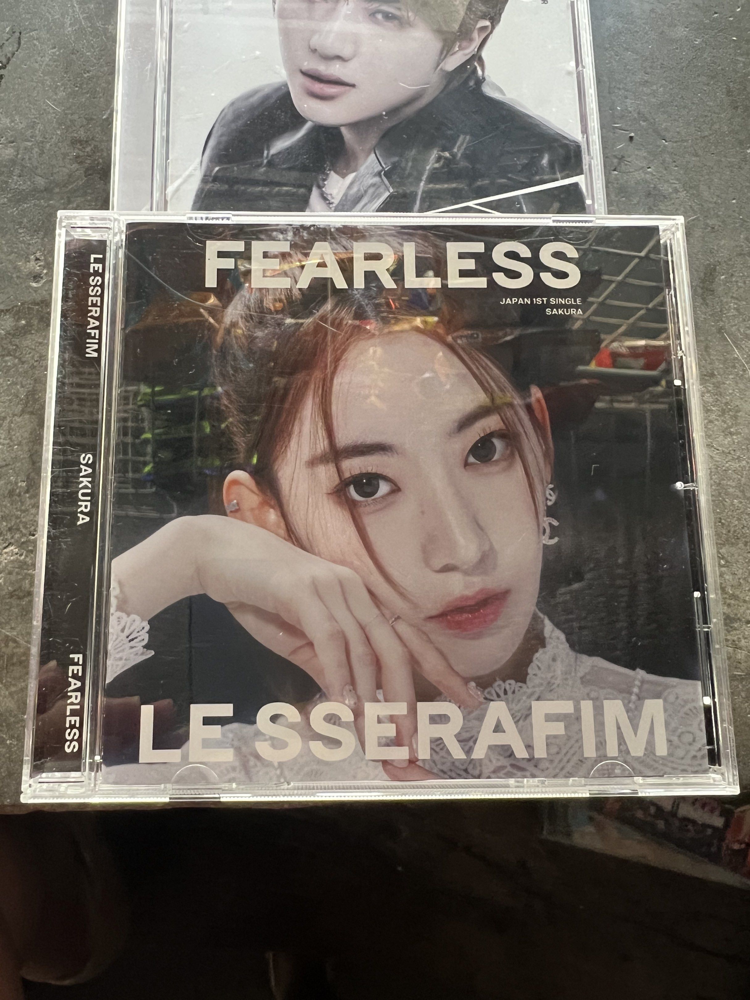 Fearless Le Sserafim Album (Category: CDs & DVDs) located in Mabalacat. Submitted by mnljpn (Listing ID 1419845669, Image 1). Description: Fearless Le Sserafim Japanese 1st Single Sakura Lightly used. Check 2nd photo for details The CD is in very good condition, no scratches.
