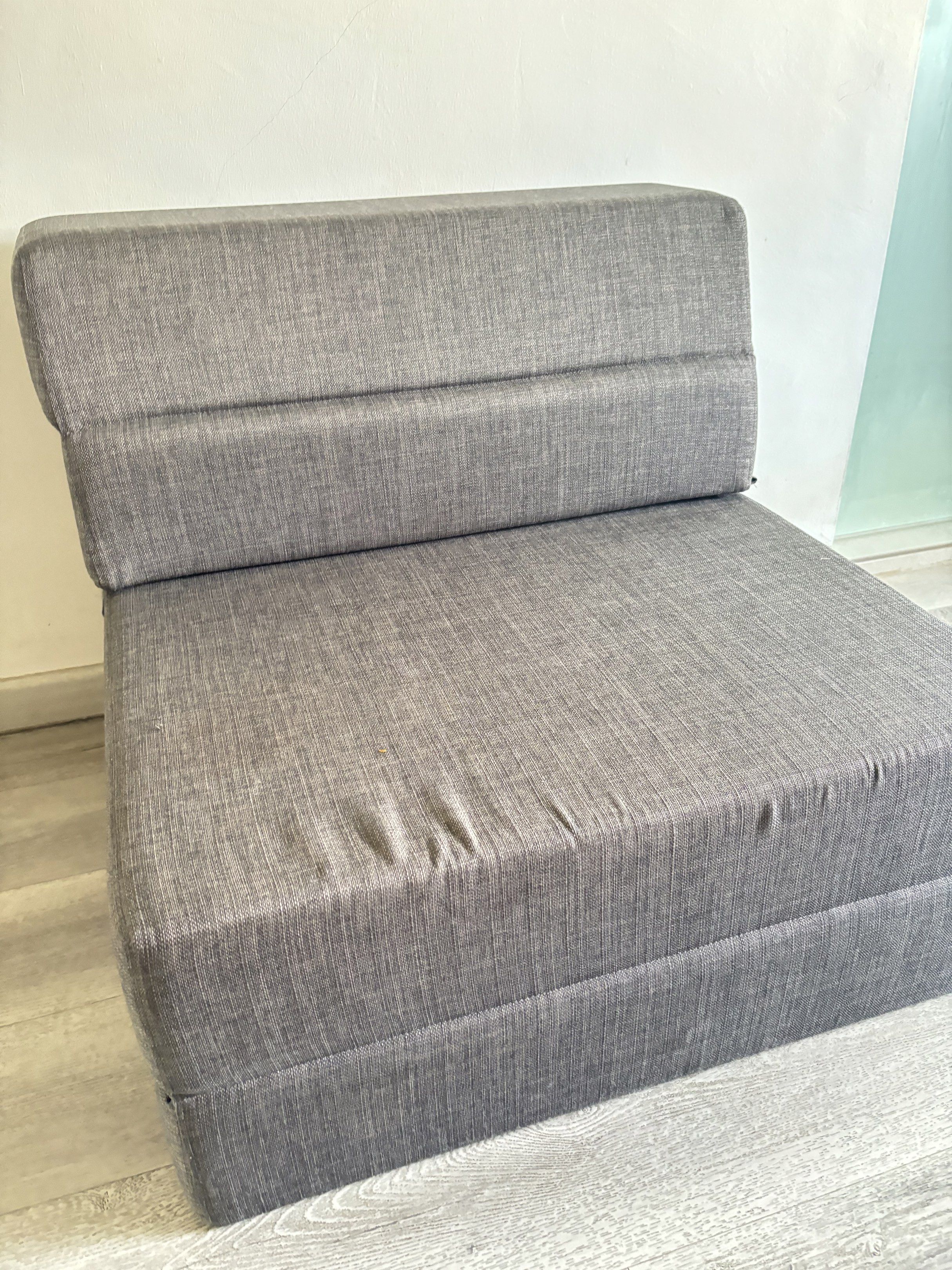 Foldable Sofa Bed - Grey