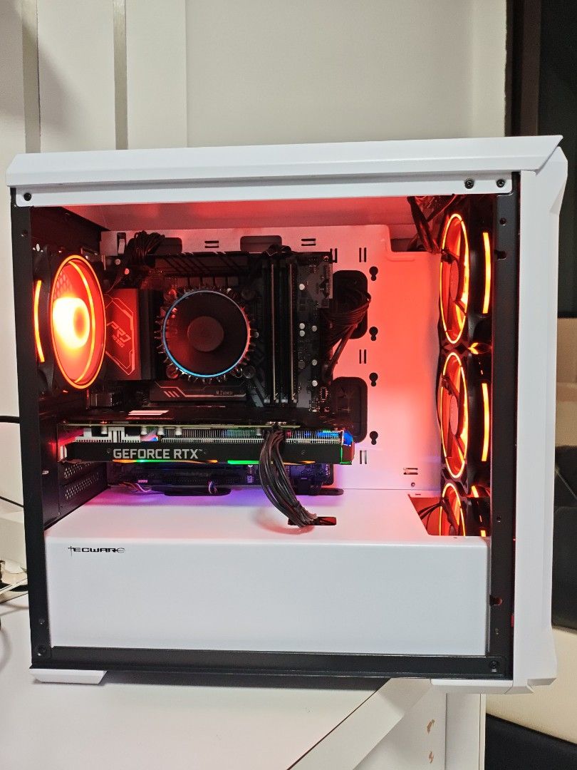 Gaming PC Desktop Computer - Intel i5-12400F, RTX 2060 Super, Office 202165561094591490111