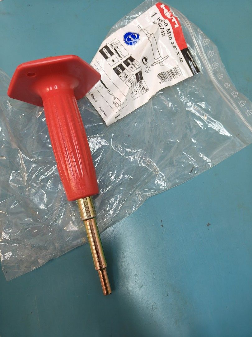 "HILTI" HSD-G drop in anchor setting tool (Germany), brand new in original packaging (Category: Home Improvement Tools & Accessories) located in Singapore. Submitted by prospecelectronicsengrg (Listing ID 1419791968, Image 2). Description: HSD-G drop in anchor setting tool, brand new in original packaging Brand : "HILTI" Country : Germany Hilti No. : 243742 Model : HSD-GM10, 3/8 " x 40 Price : S$46.00.