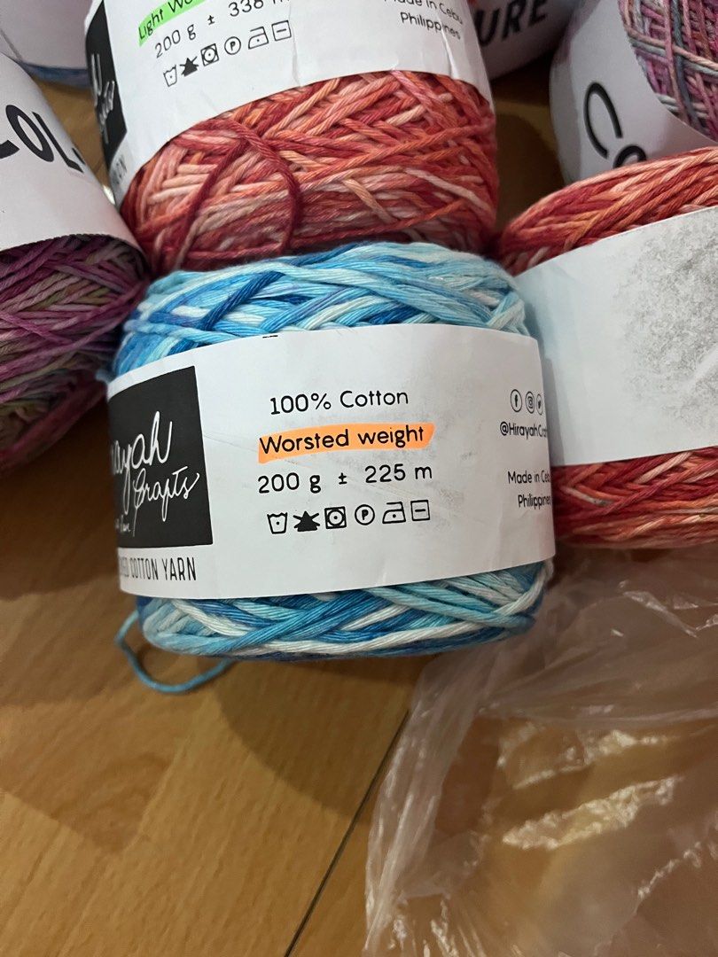 hiraya handdyed yarn in blue (Category: Craft Supplies & Tools) located in Quezon City. Submitted by sweetie3333 (Listing ID 1419911591, Image 2). Description: hiraya handdyed yarn in blue discount if buy more than 2 rfs: outgrew the hobby .