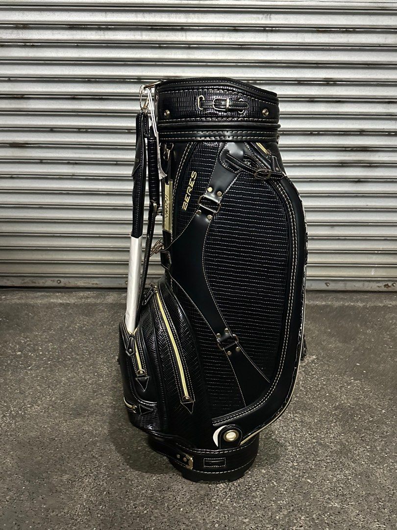 Honma Beres Golf Cart Bag, Black (Category: Golf) located in Pasay City. Submitted by jen.pen (Listing ID 1419886295, Image 3). Description: Honma Beres Golf Cart Bag, Black * New Old Stock * Please see pics for item condition.