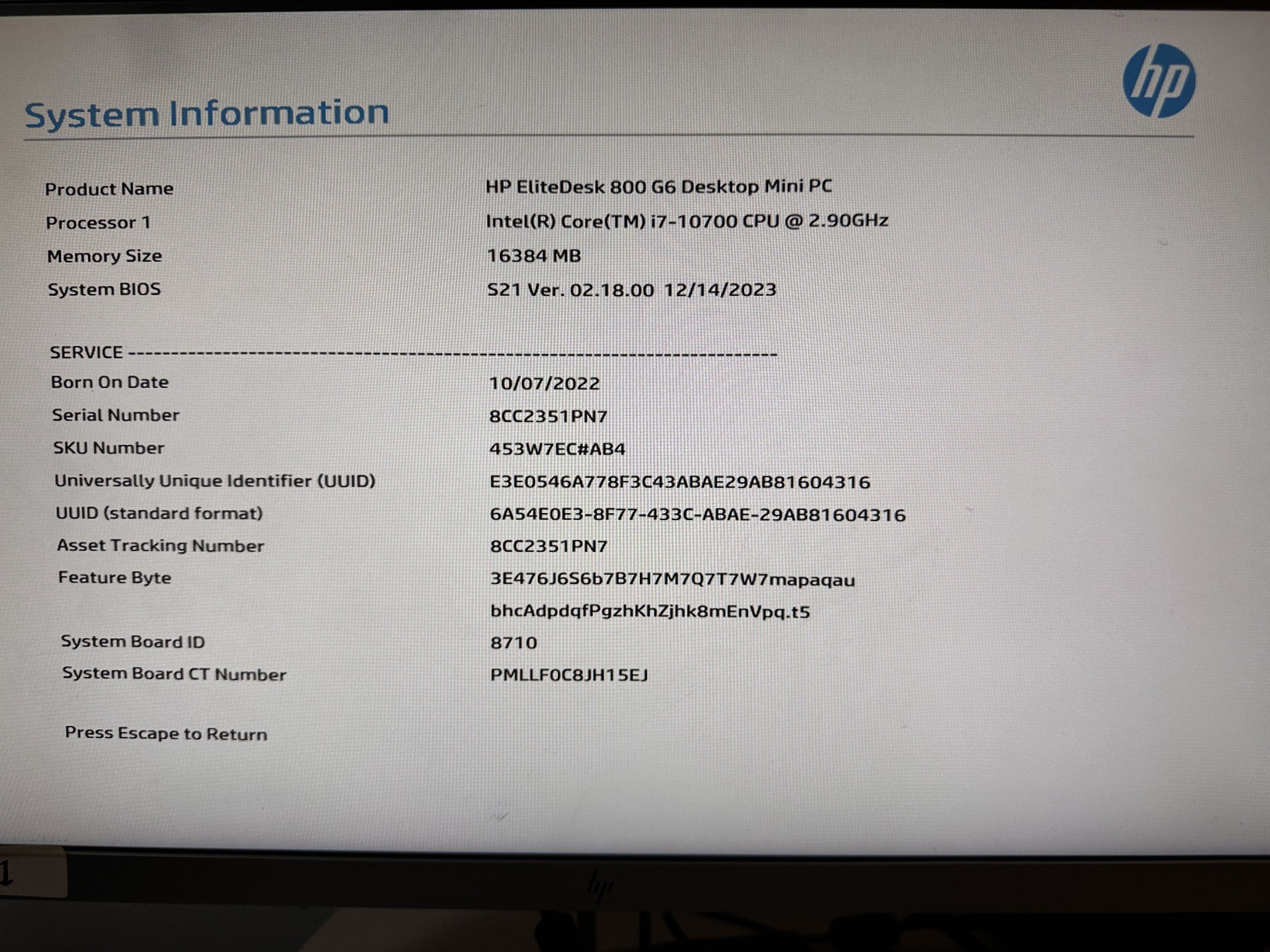 HP EliteDesk 800 G665561094871297111