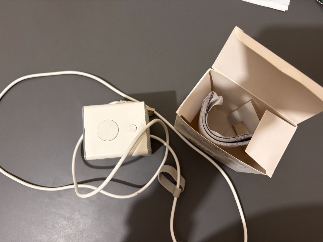 IKEA VINDSYRKA Smart Air Quality Sensor (Category: Home Improvement Tools & Accessories) located in Makati City. Submitted by capitalistbear (Listing ID 1419929742, Image 3). Description: IKEA VINDSYRKA air quality sensor. Includes the sensor unit, USB cable, and original packaging. The sensor displays temperature, humidity, and air quality readings. It has a white body with a digital display. You will need an ikea smart hub for this unless you h