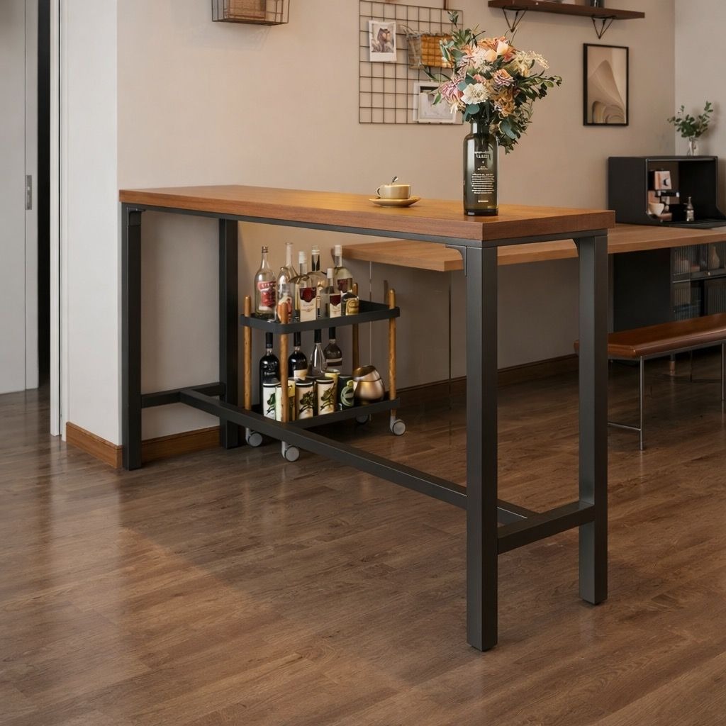 Industrial Bar Counter Table | Home Dining Counter Table | Kitchen ...