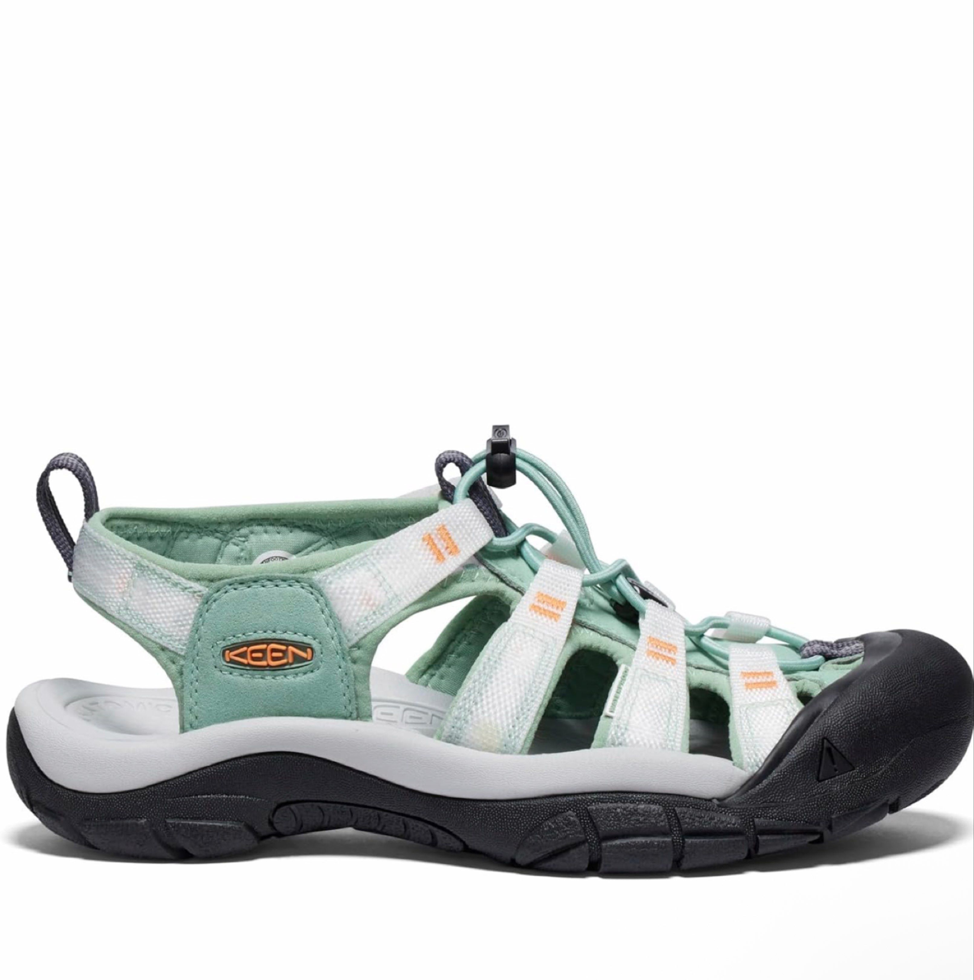 Keen Newport H2 Sandals - Mint Green (Category: Sandals) located in Singapore. Submitted by bubblycious (Listing ID 1419876145, Image 2). Description: - Mint green Keen Newport Women H2 sandals - Perfect for outdoor activities - Durable rubber outsole - Secure fit - Bought from Amazon on 20 May 2025 - Worn once to Maldives - Condition 9.5/10 - Negotiable - No box Reason for selling: Bought a size smaller.