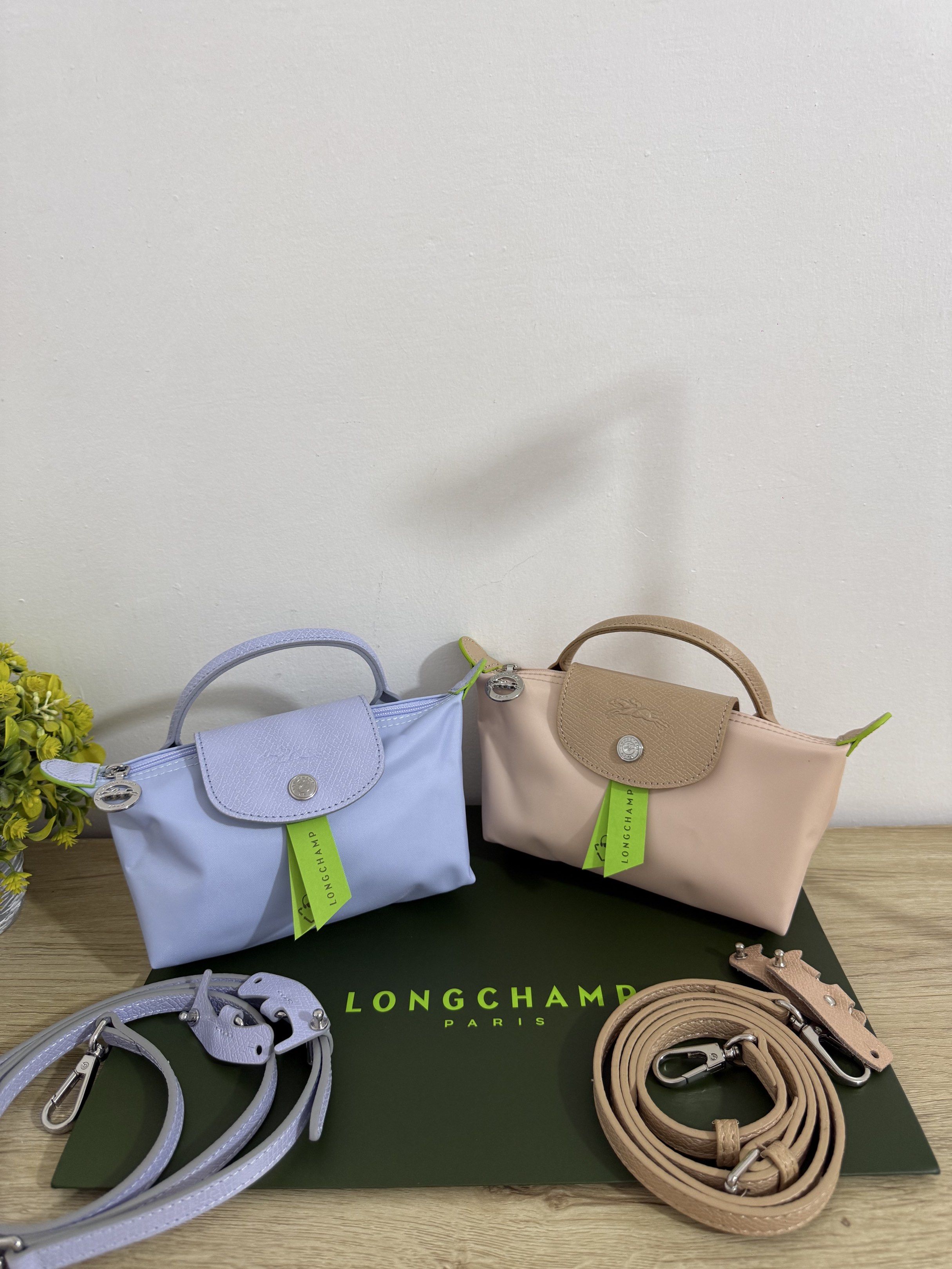 Longchamp mini with sling (Category: Luxury Bags & Wallets) located in Cabuyao City. Submitted by baglover1111 (Listing ID 1419892031, Image 3). Description: Brand new guaranteed authentic With provided sling.