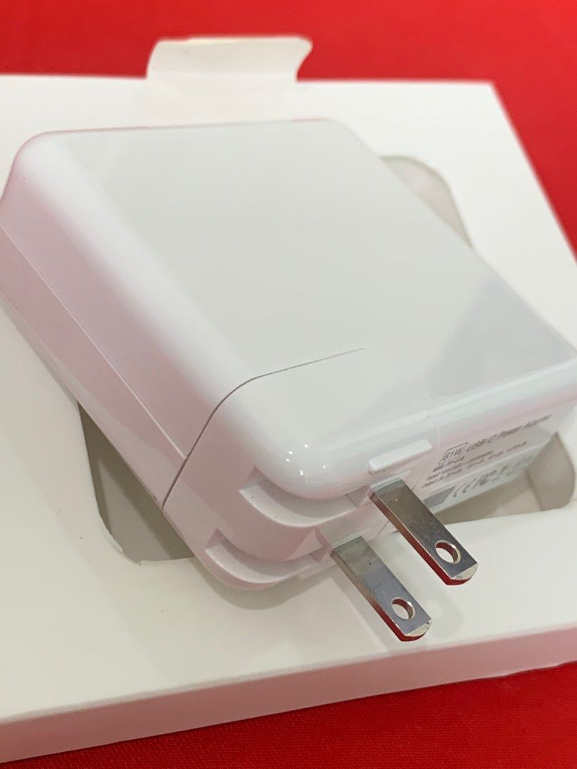 MacBook Adapter Type C (USB-C) Charger (Category: Chargers & Cables) located in San Juan City. Submitted by ph_gadgets_hub (Listing ID 1419862388, Image 3). Description: 💯% MacBook 61W Type C Charger😍 💯% Data sync supported 💯% MFI Certified 💯% Brand new WE ARE STILL ON SALE ❗️ SALE❗️₱1,300 61W USB-C Power MacBook Adapter also available: ₱1,000 30W USB-C Power Adapter ₱1,000 35W Dual USB-C Power Adapter ₱1,200 40W USB-C Power Adapter ₱1,400 4