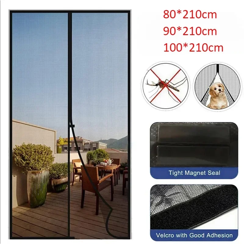 Magnetic Mosquito Net for Window Door Curtain Insec Screen Anti ...