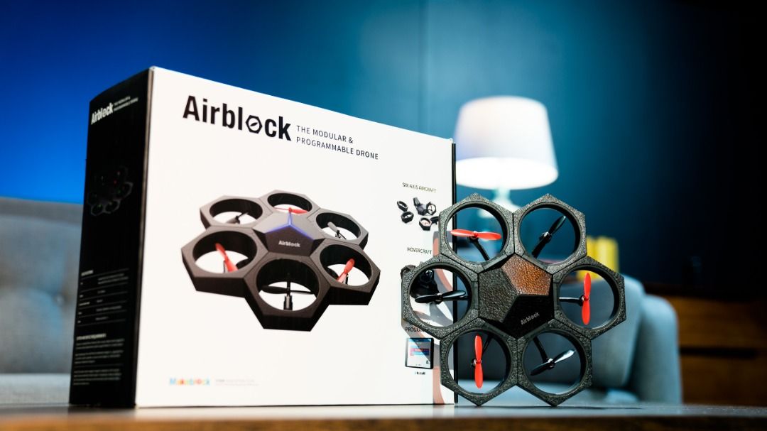 Makeblock Airblock STEM Coding Drone (Category: Drones) located in Ayer Keroh. Submitted by mosesmgmelakabb (Listing ID 1419872387, Image 1). Description: The first modular drone that can be turned into a hovercraft, car, and more! It does stunts through drag-and-drop programming. *Kindly take note that this is not a photography drone, it is a programmable modular drone for STEM and coding educational purposes Learn more: https://www.youtube.com/