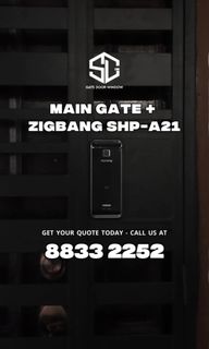 Mild Steel Gate + Gate Digital Lock Bundle Collection item 2