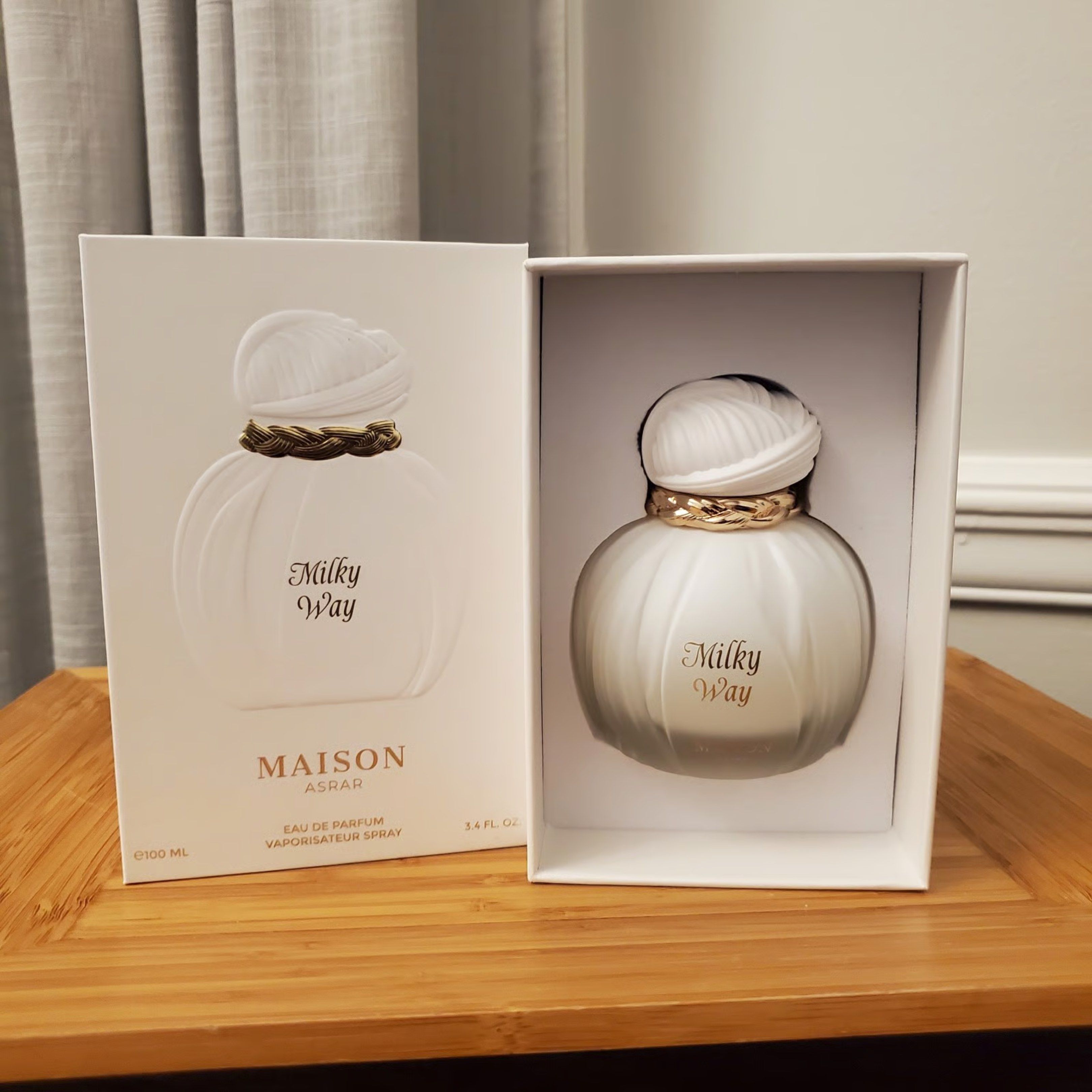 Milky Way Perfume Maison Asrar 🥛 (Category: Fragrance & Deodorants) located in Mandaluyong City. Submitted by coco.label (Listing ID 1419884126, Image 2). Description: Milky Way Maison Asrar.