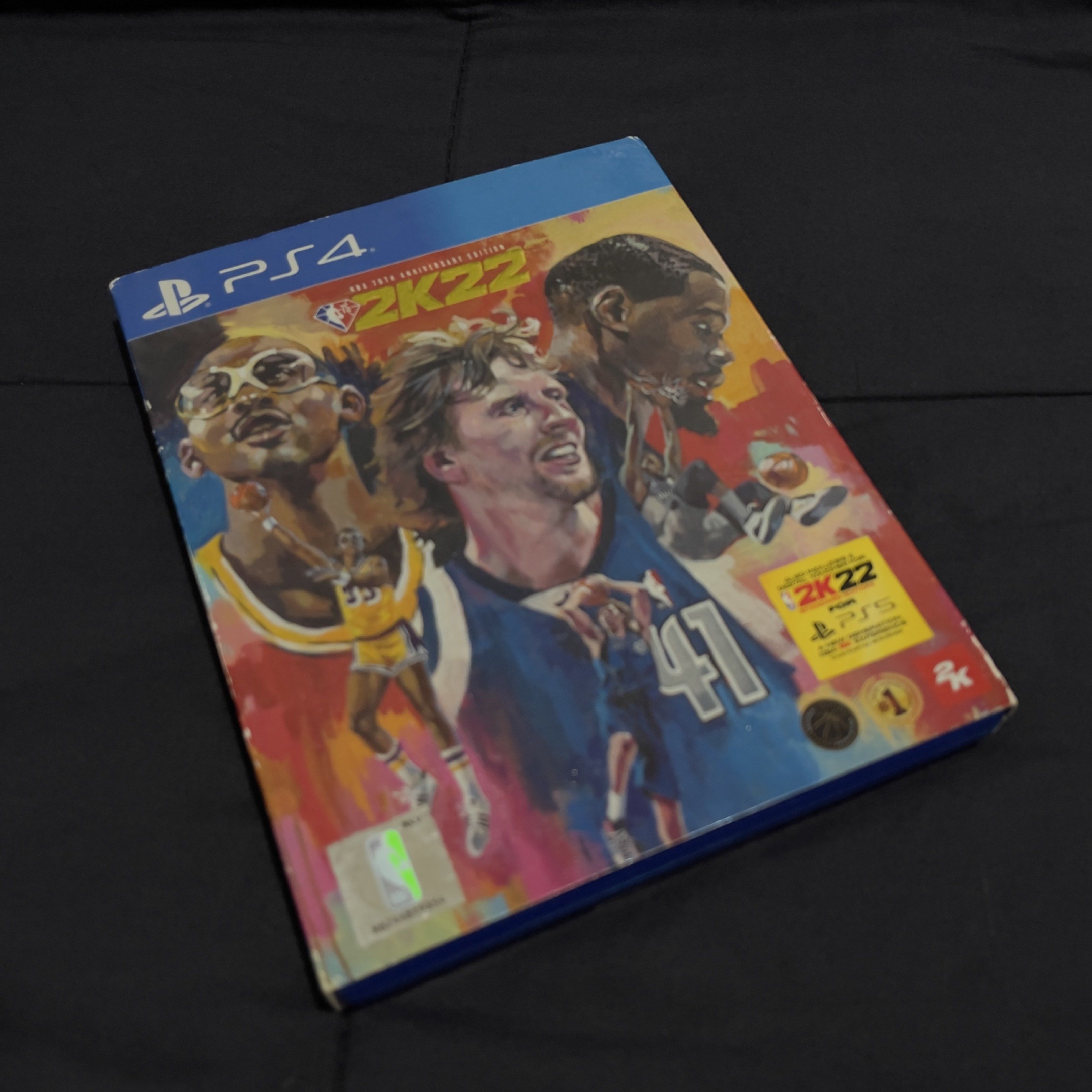 NBA 2K22 PS4 Anniversary Edition (Category: PlayStation) located in Manila. Submitted by passionculture_est2026 (Listing ID 1419964466, Image 1). Description: - NBA 2K22 Anniversary Edition for PS4 - Clean cd - Working game - No Flaws Rfs- Finished the game Mop-Gcash/Bdo Courier-Jnt ❗️What you see is what you get❗️ 📍Prosperidad Agusan, Mindanao.