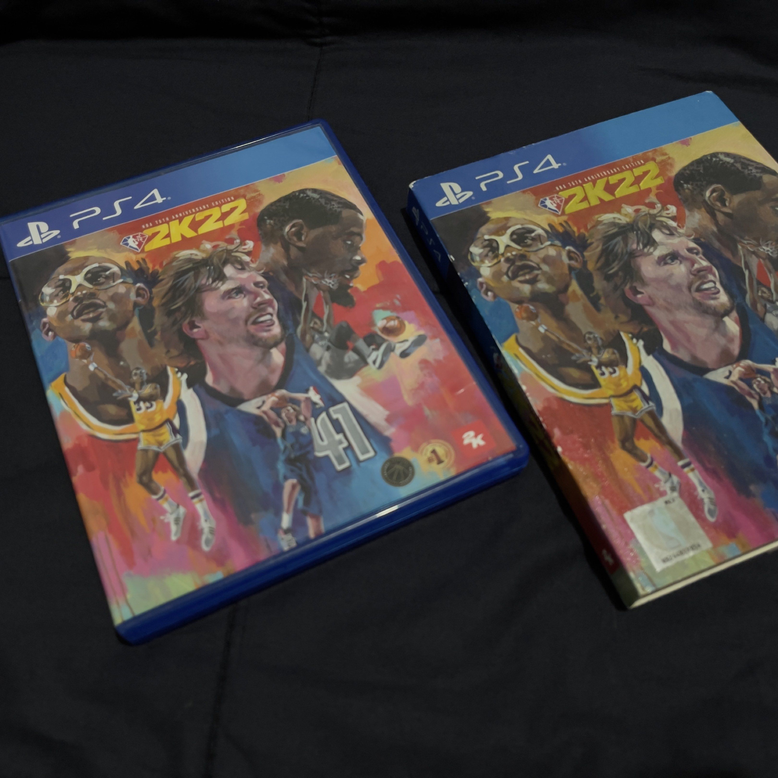 NBA 2K22 PS4 Anniversary Edition (Category: PlayStation) located in Manila. Submitted by passionculture_est2026 (Listing ID 1419964466, Image 2). Description: - NBA 2K22 Anniversary Edition for PS4 - Clean cd - Working game - No Flaws Rfs- Finished the game Mop-Gcash/Bdo Courier-Jnt ❗️What you see is what you get❗️ 📍Prosperidad Agusan, Mindanao.