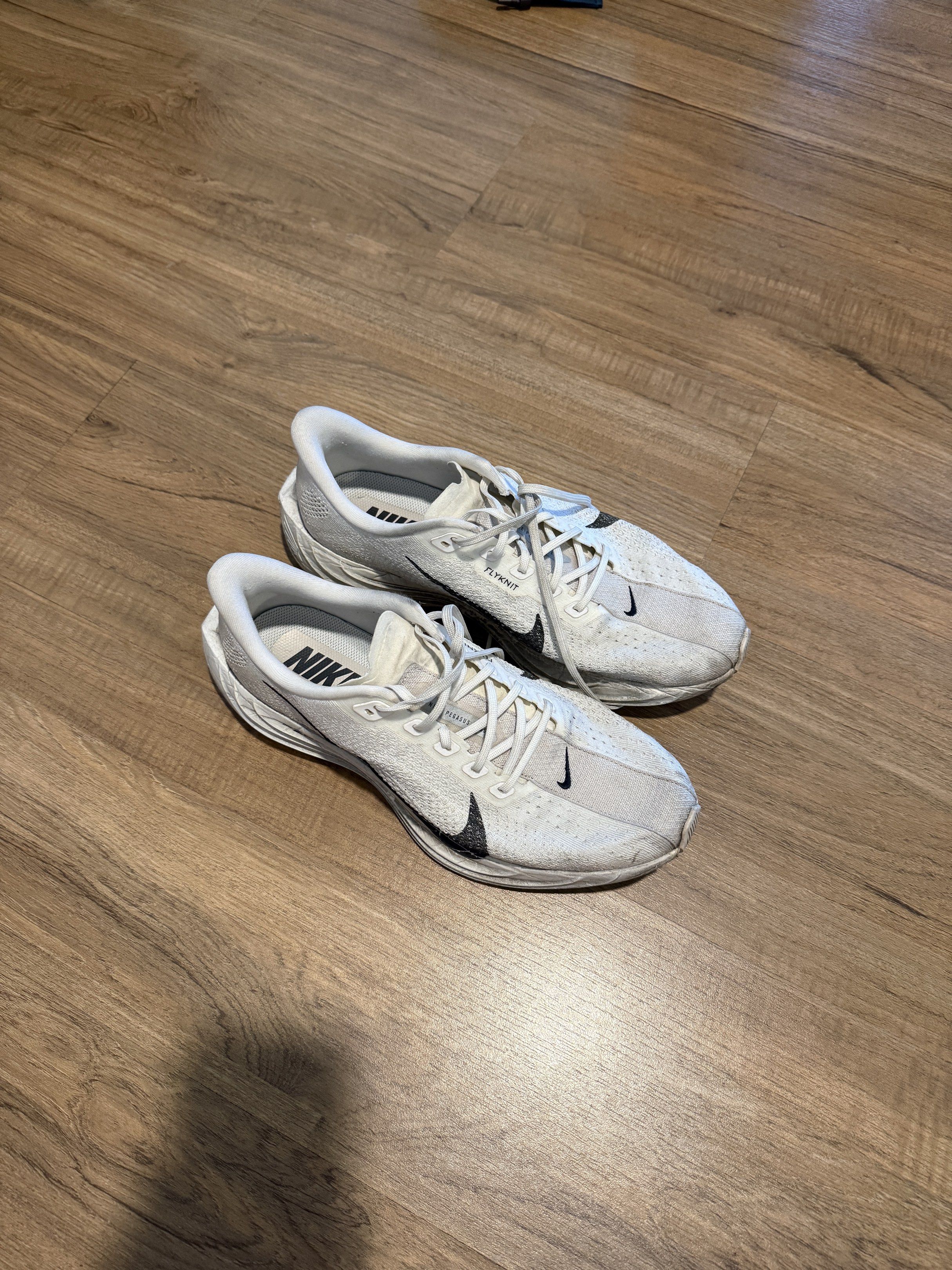 Nike Pegasus Plus US 10 Mens (Category: Sneakers) located in Taguig. Submitted by naar7 (Listing ID 1419804904, Image 1). Description: Nike Pegasus Plus US10 Well used, 231KM mileage (strictly tracked on Strava) Needs a bit of cleaning but still comfortable and a lot of life left! ₱1,500 Payment via Gcash, shipping c/o buyer.