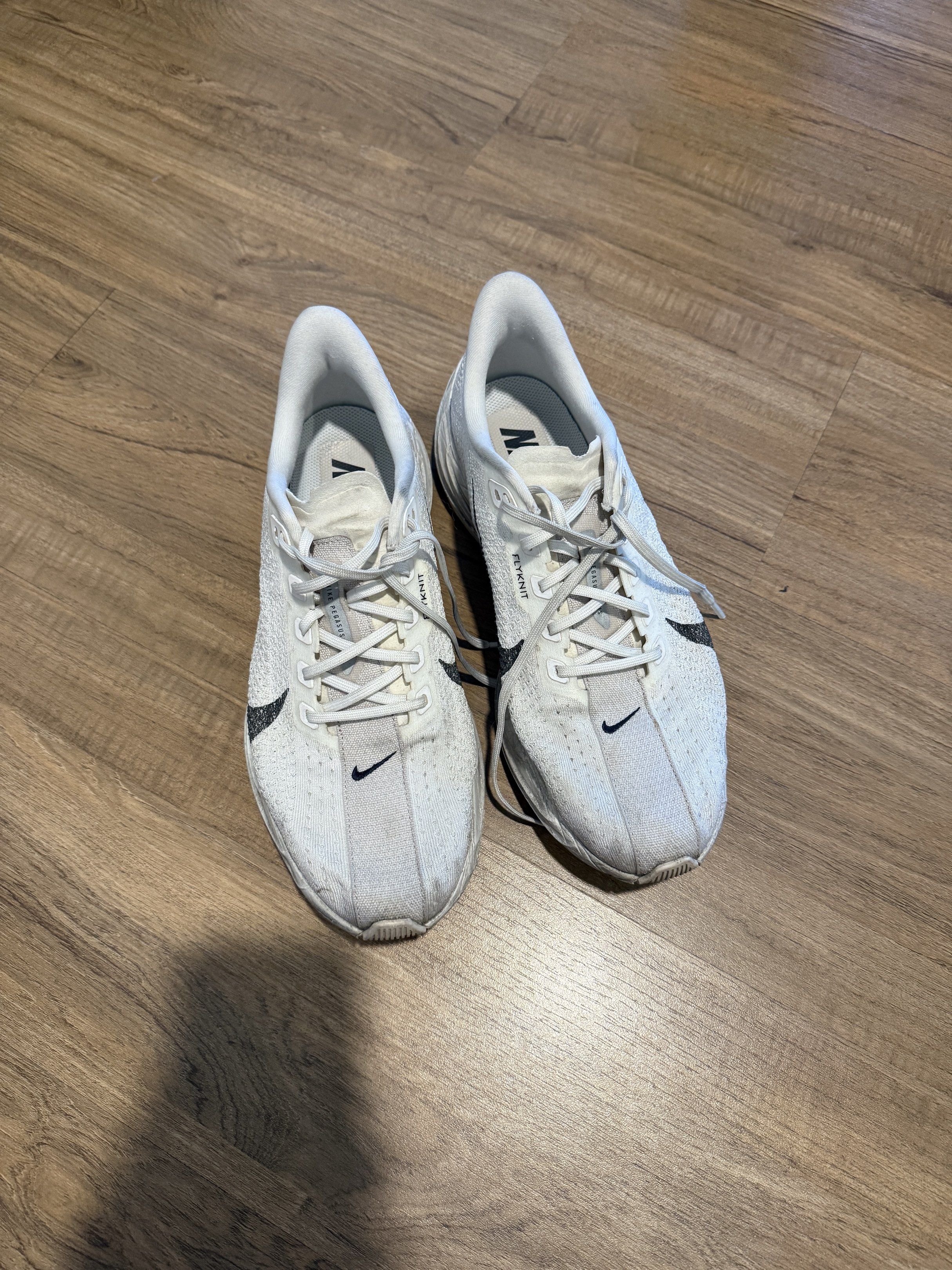Nike Pegasus Plus US 10 Mens (Category: Sneakers) located in Taguig. Submitted by naar7 (Listing ID 1419804904, Image 2). Description: Nike Pegasus Plus US10 Well used, 231KM mileage (strictly tracked on Strava) Needs a bit of cleaning but still comfortable and a lot of life left! ₱1,500 Payment via Gcash, shipping c/o buyer.