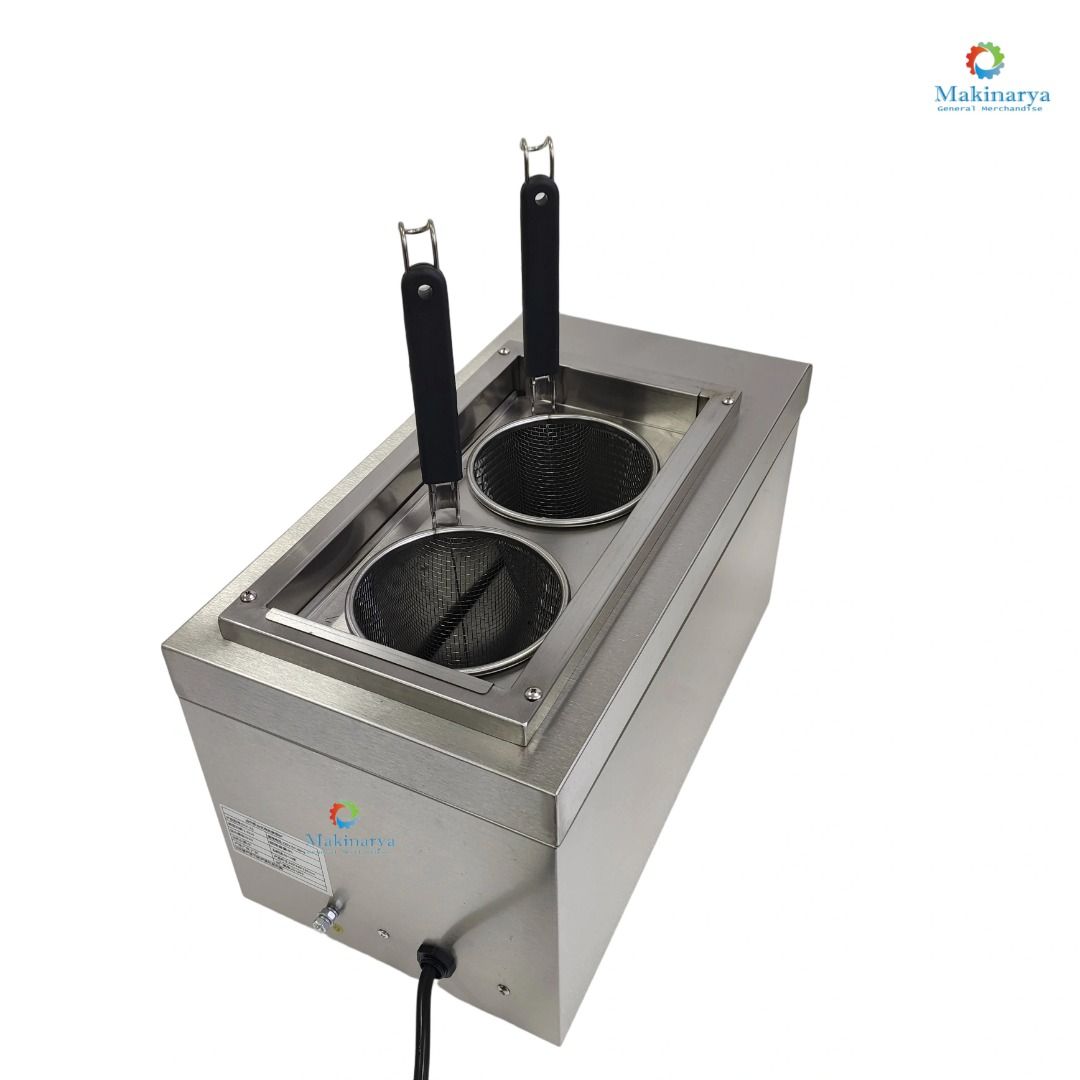 Pasta Cooker Machine 2holes (Category: Cookware & Accessories) located in Manila. Submitted by makinaryageneral.merchandise (Listing ID 1419789137, Image 2). Description: Dimension: 24.5*52*28.5cm Power: 2500w Volts: 220v Weight: 5.5kg Material: Stainless steel .