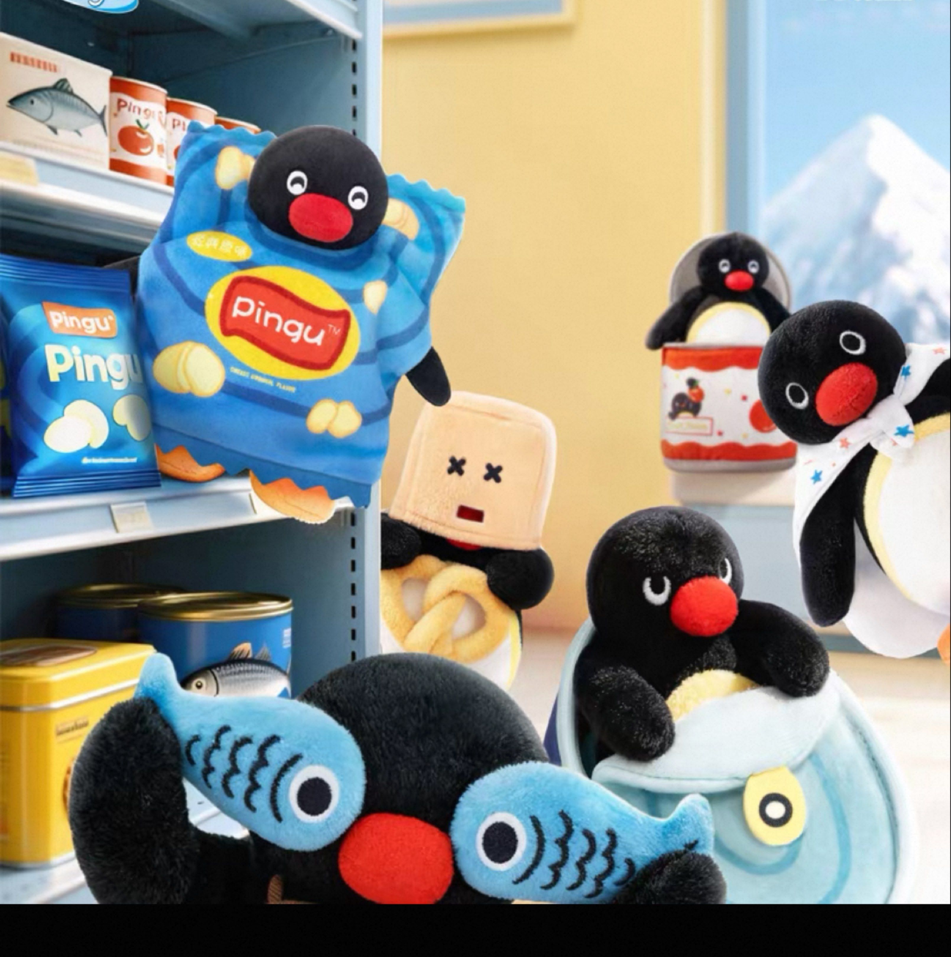 Pingu Plush Toy Series NEW! Blindbox {All designs avail}, Hobbies ...