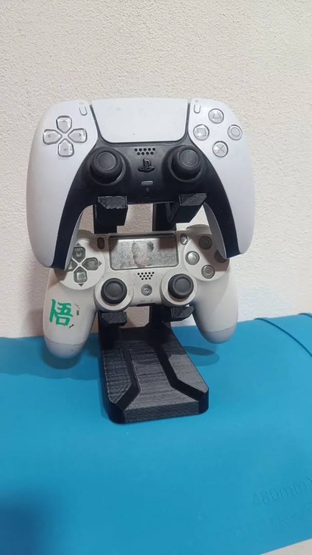 PlayStation Controller Stand | Fits PS4 & PS5 | Double Slot, Video ...