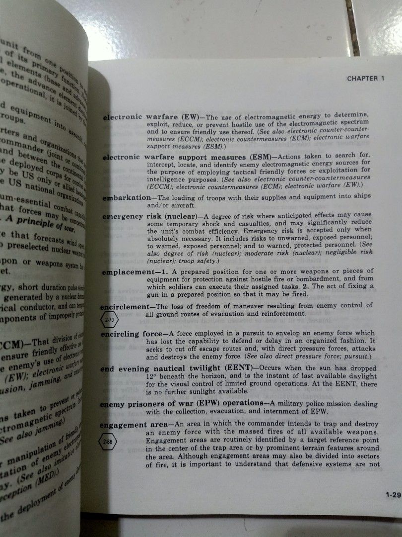 Pma military terms (Category: Textbooks) located in Las Pinas. Submitted by the_recycle_shop (Listing ID 1419936638, Image 3). Description: Vintage pma book.