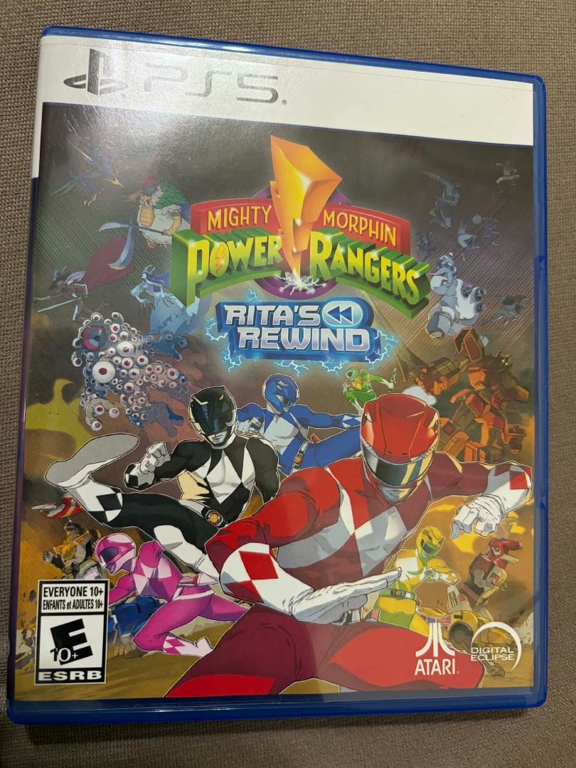 PS5 game: Power Rangers Rita's Rewind, Video Gaming, Video Games ...