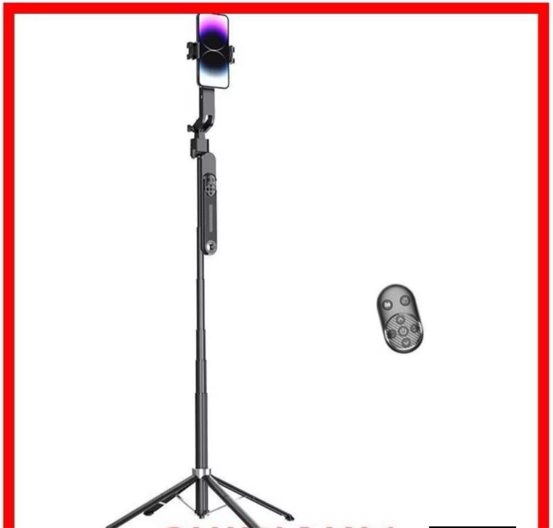 Q515TK Tracking Gimbal Selfie Stick 1.8M (Category: Tripods & Monopods) located in Manila. Submitted by iliasjen (Listing ID 1419873491, Image 2). Description: ￼Q515tk tracking Gimbal Selfie Stick Tripod 1/4inch Interface Practical Easy to Use Phone Gimbal Stabilizer.