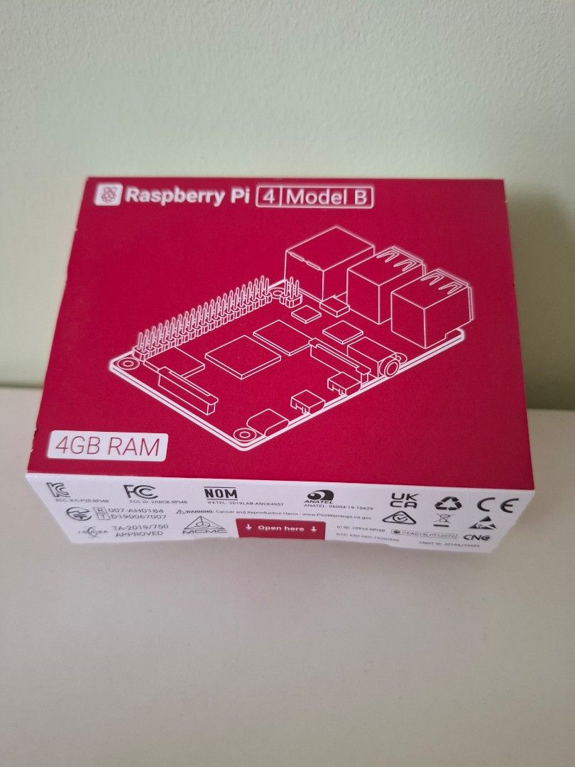 Raspberry Pi 4 Model B 4GB RAM Brand New Sealed447437668007301120