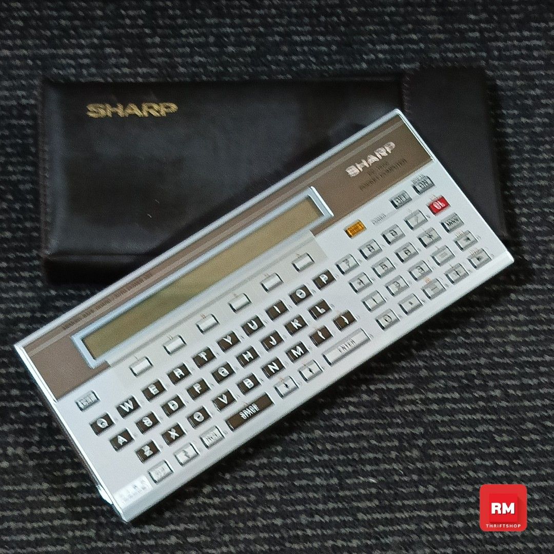 SHARP Pocket Computer PC-1500 Electronic Calculator | F1 (Category: Office & Business Technology) located in Meycauayan. Submitted by redmants2011 (Listing ID 1419907678, Image 1). Description: Rare Tested working Flash Express Fixed Price.