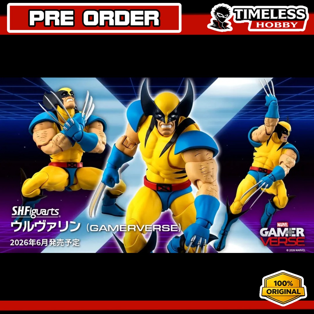 SHF Wolverine Figure X-Men Marvel Gameverse s.h.figuarts BANDAI NAMCO ...