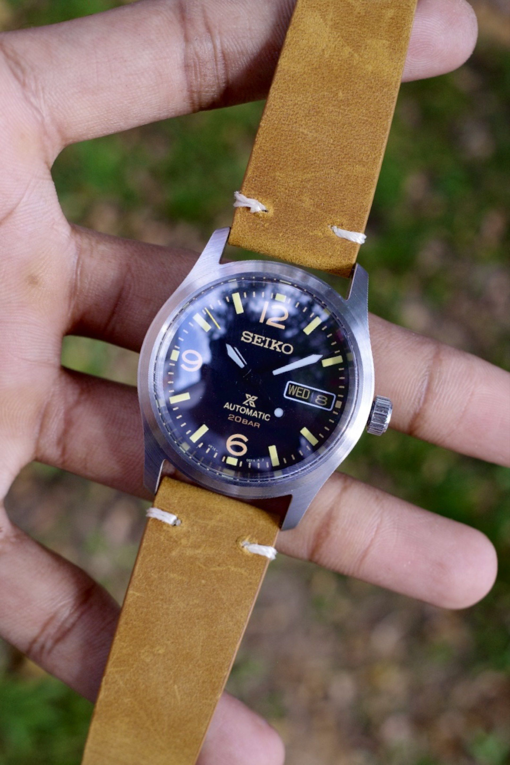 [SOLD] SRPD31 Seiko Overlander Pilot Watch Mod, Men's Fashion, Watches ...